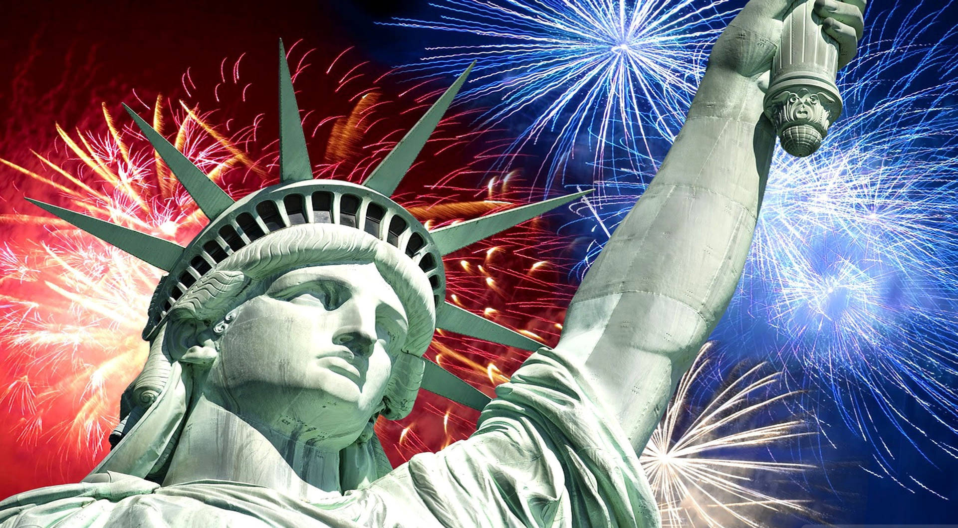 Independence Day Statue Of Liberty Background