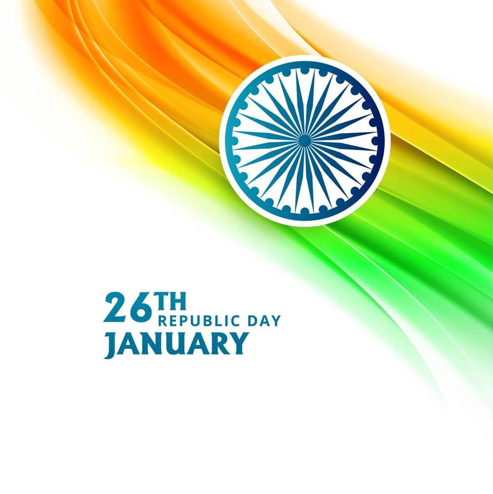 India Republic Day Art Background