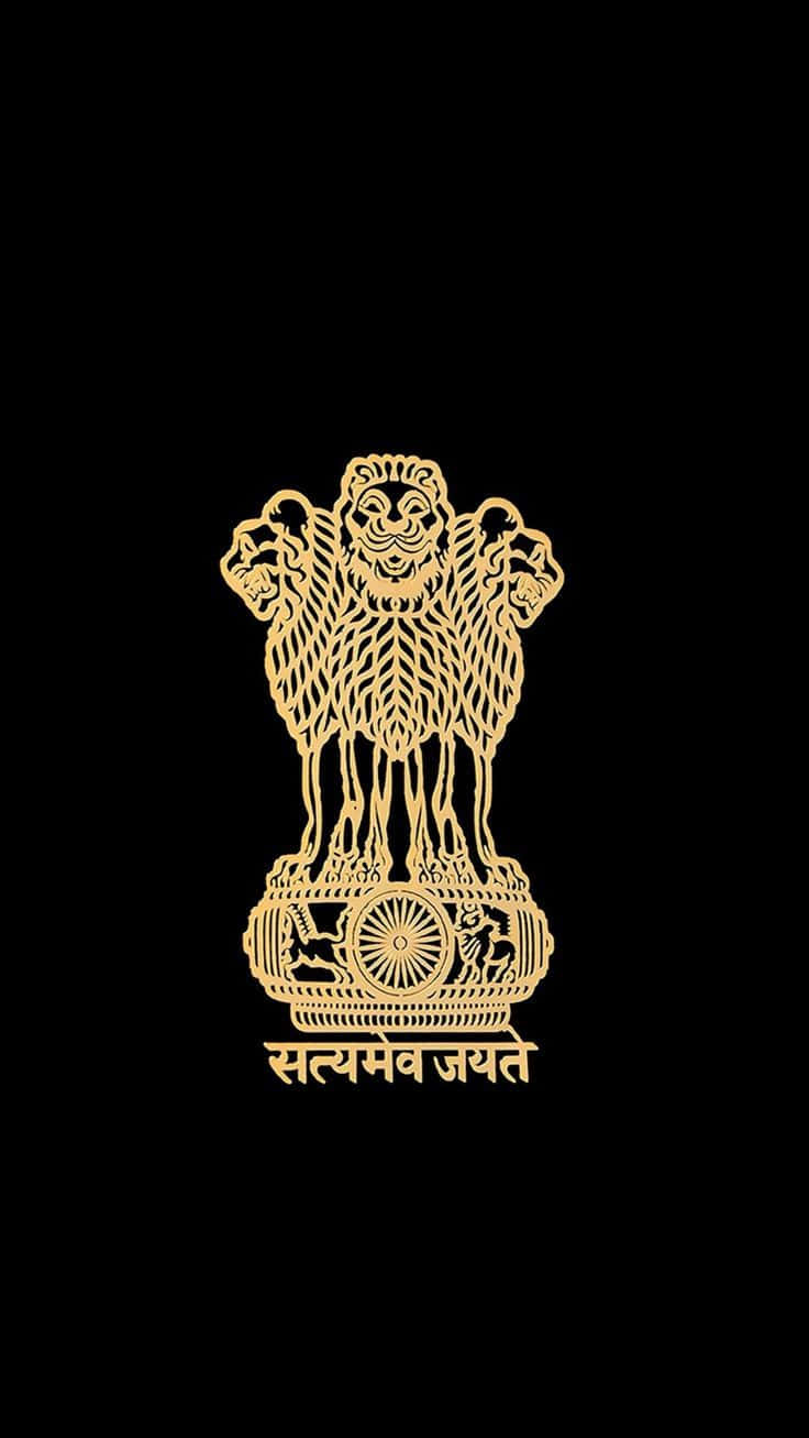 India State Emblem Satyamev Jayate Background