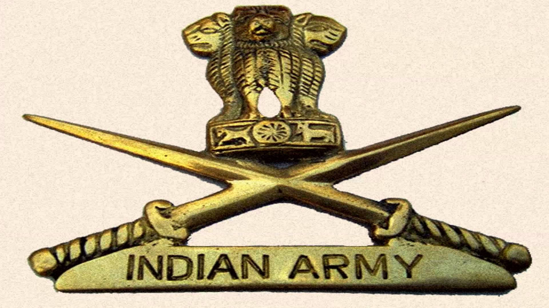 Indian Army Logo Beautiful Pin