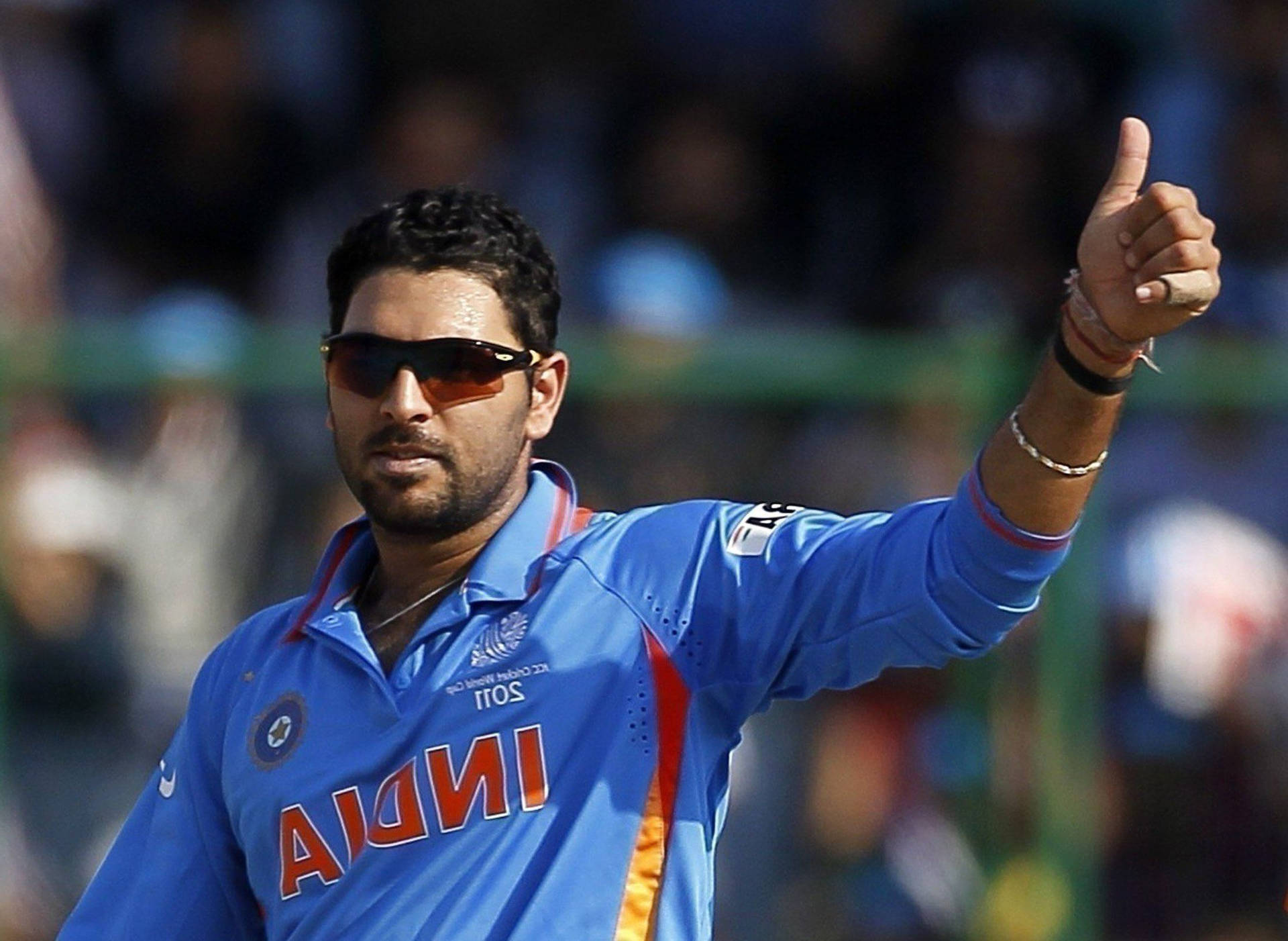 Indian Cricket Player Yuvraj Singh Background