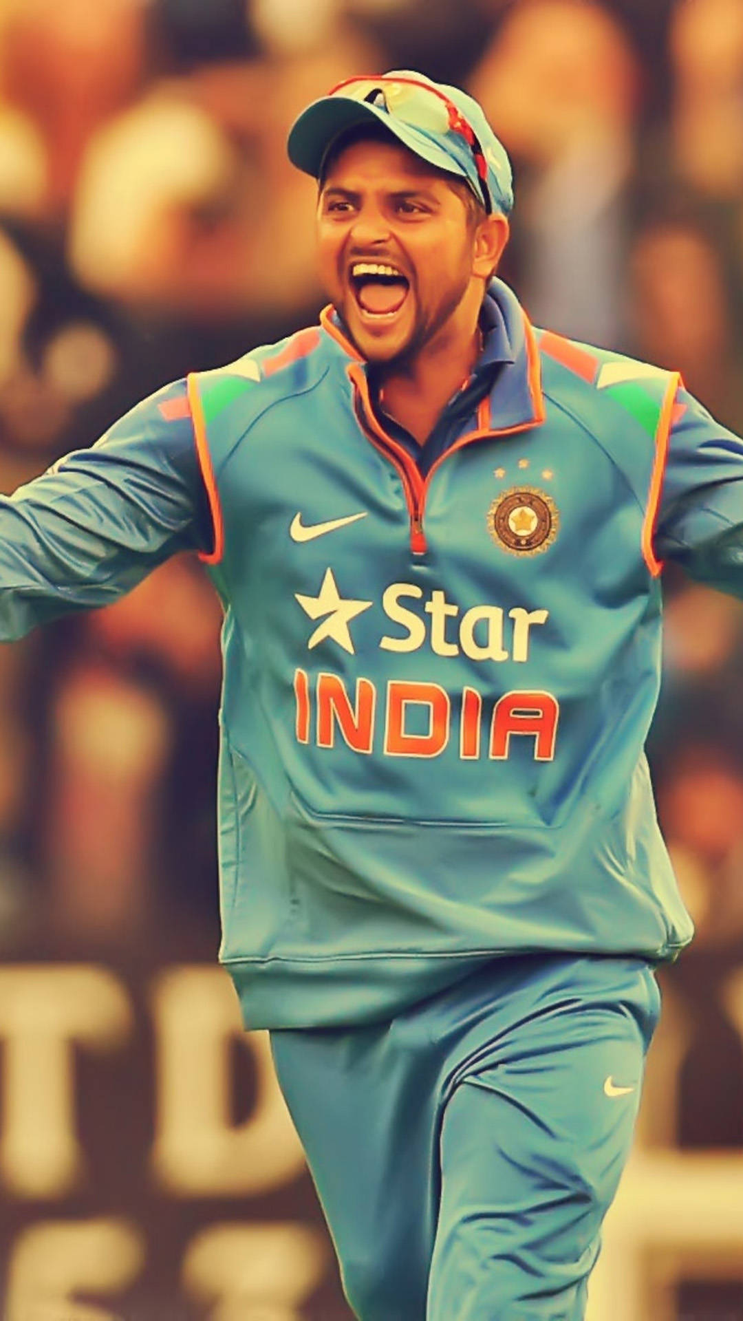 Indian Cricket Suresh Raina Background