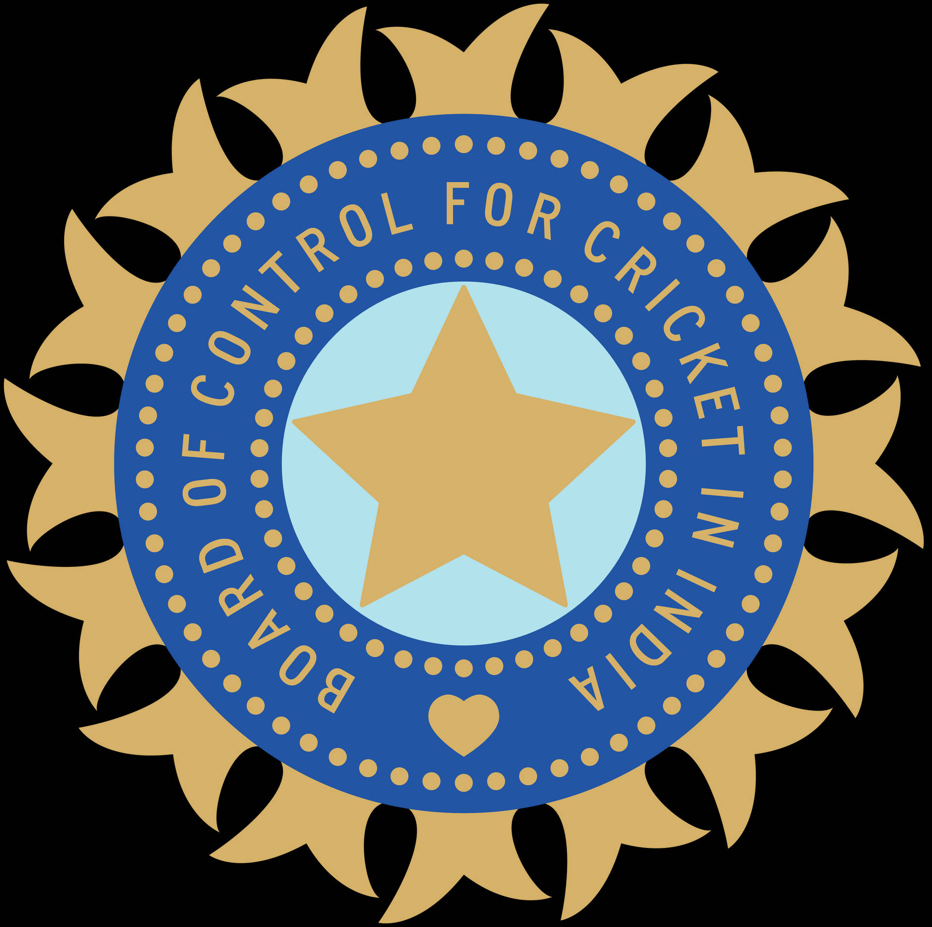 Indian Cricket Team Logo Bcci Background