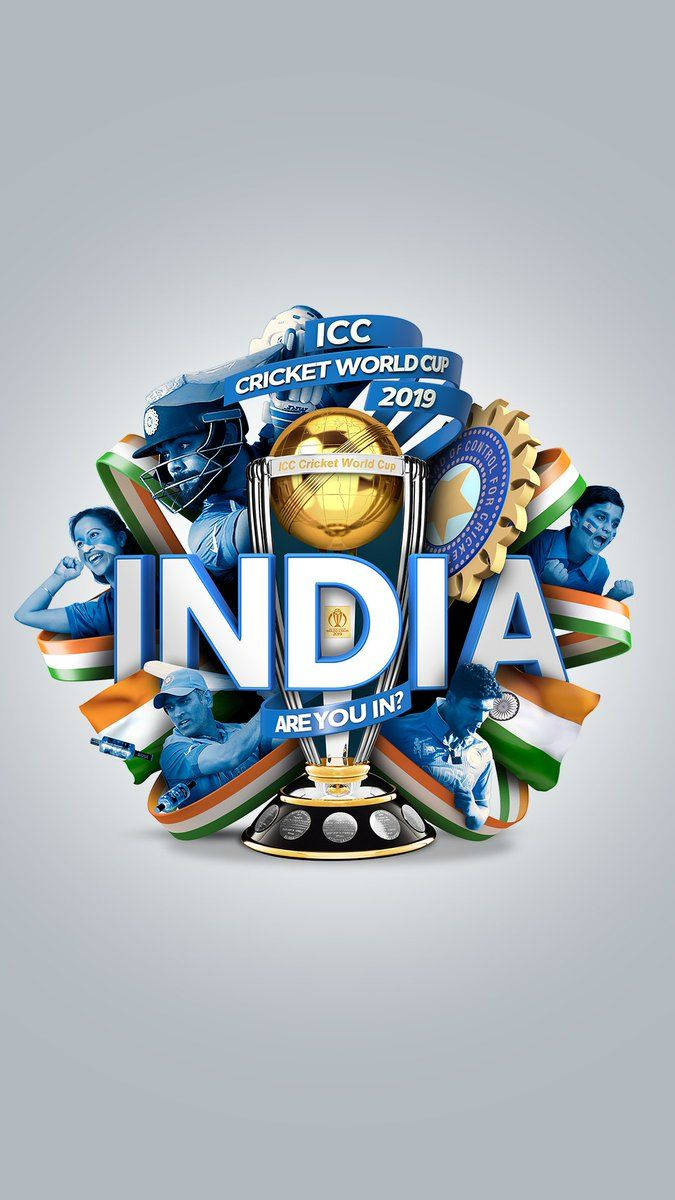 Indian Cricket Team Logo Icc World Cup Background