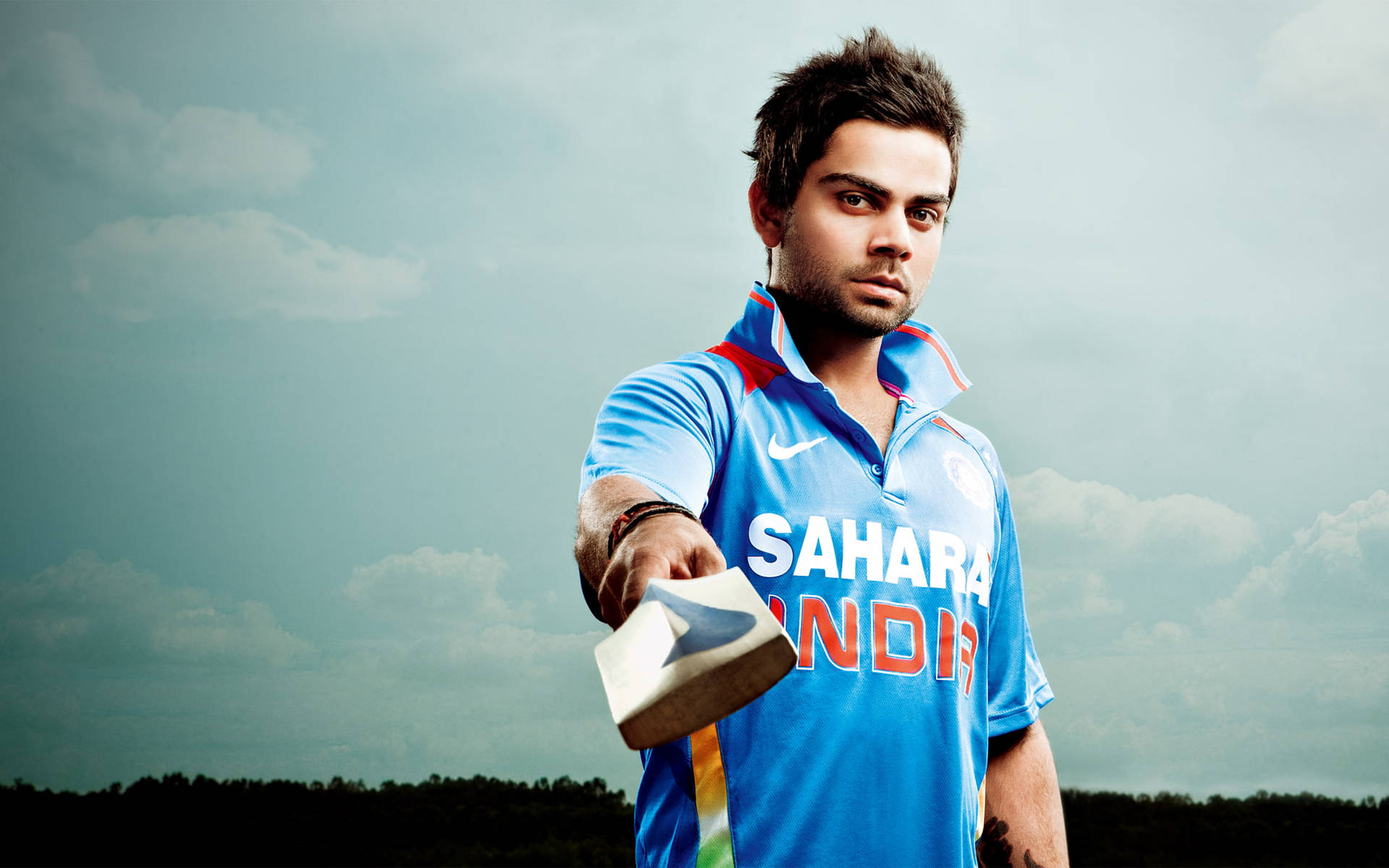 Indian Cricket Team Player Virat Kohli Photoshoot Background