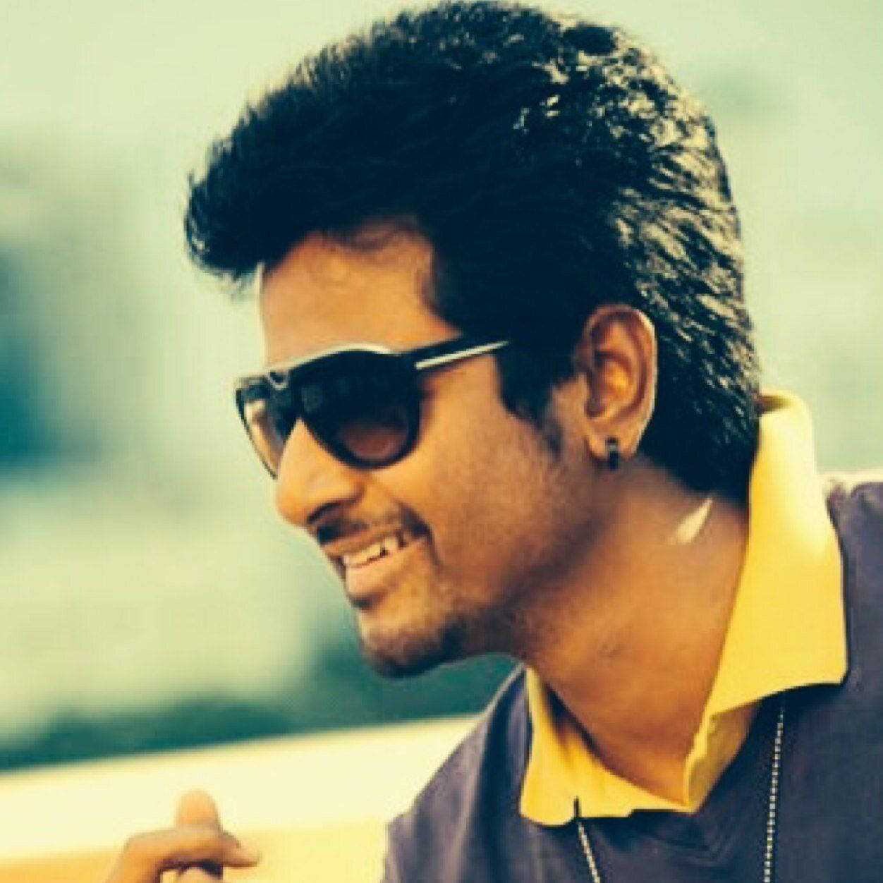 Indian Film Actor Sivakarthikeyan In A Vintage Styled Portrait