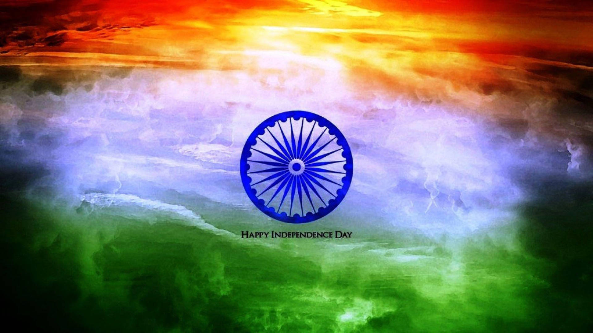 Indian Flag Hd Against Abstract Background Background