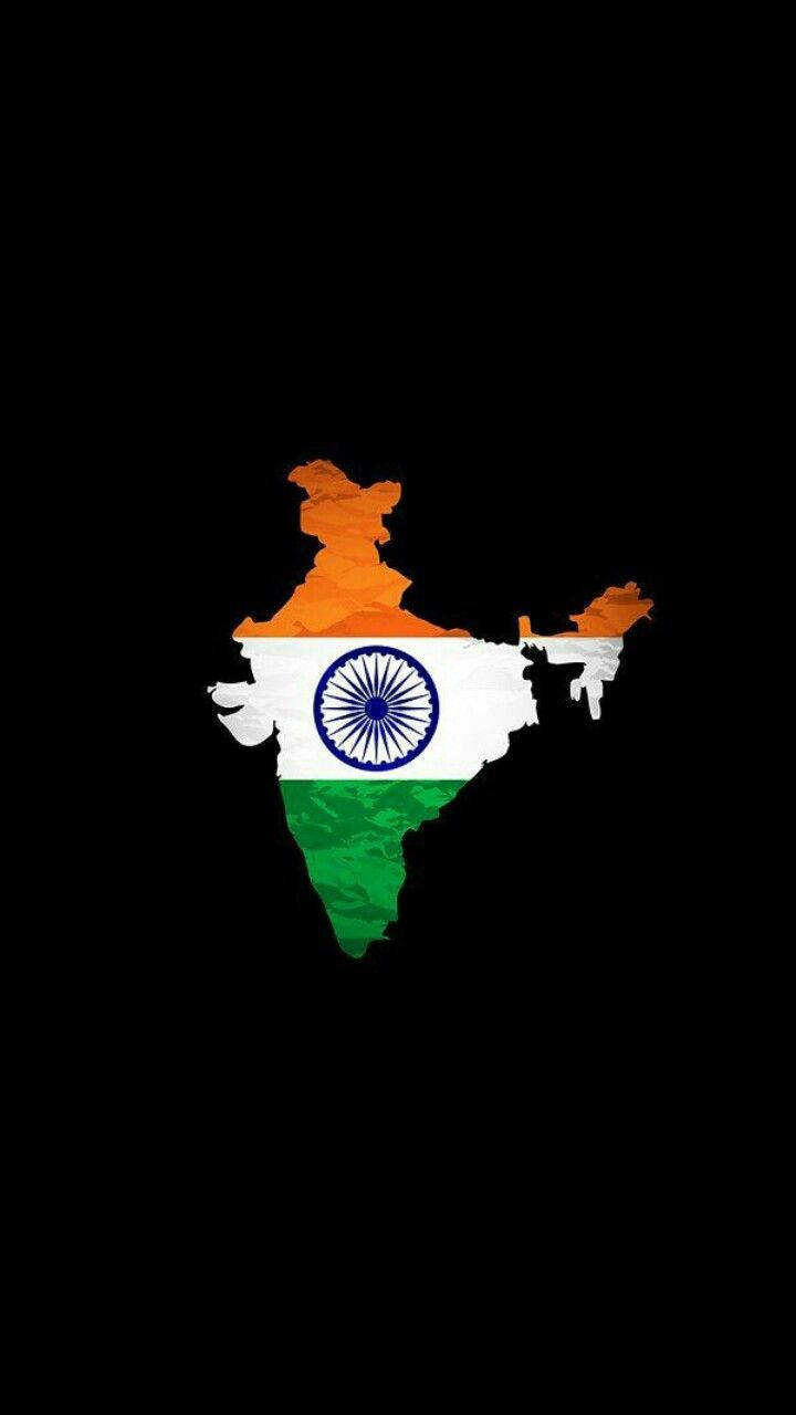 Indian Flag Hd Map Background