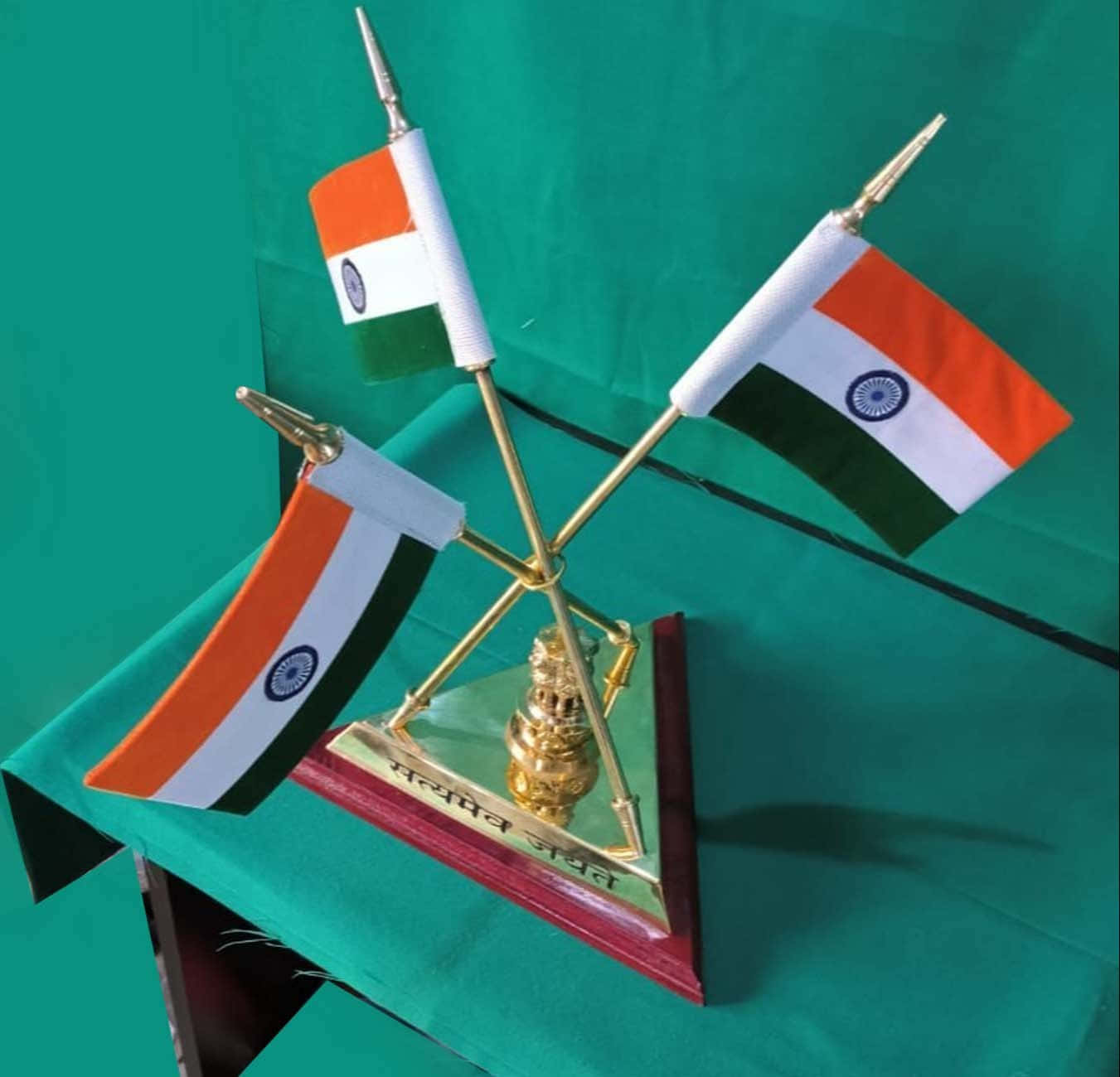 Indian Flag Table Decor