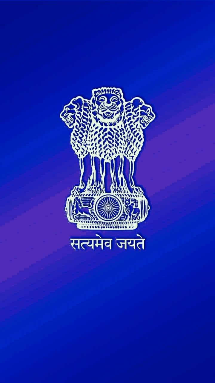 Indian National Emblem Satyamev Jayate Background