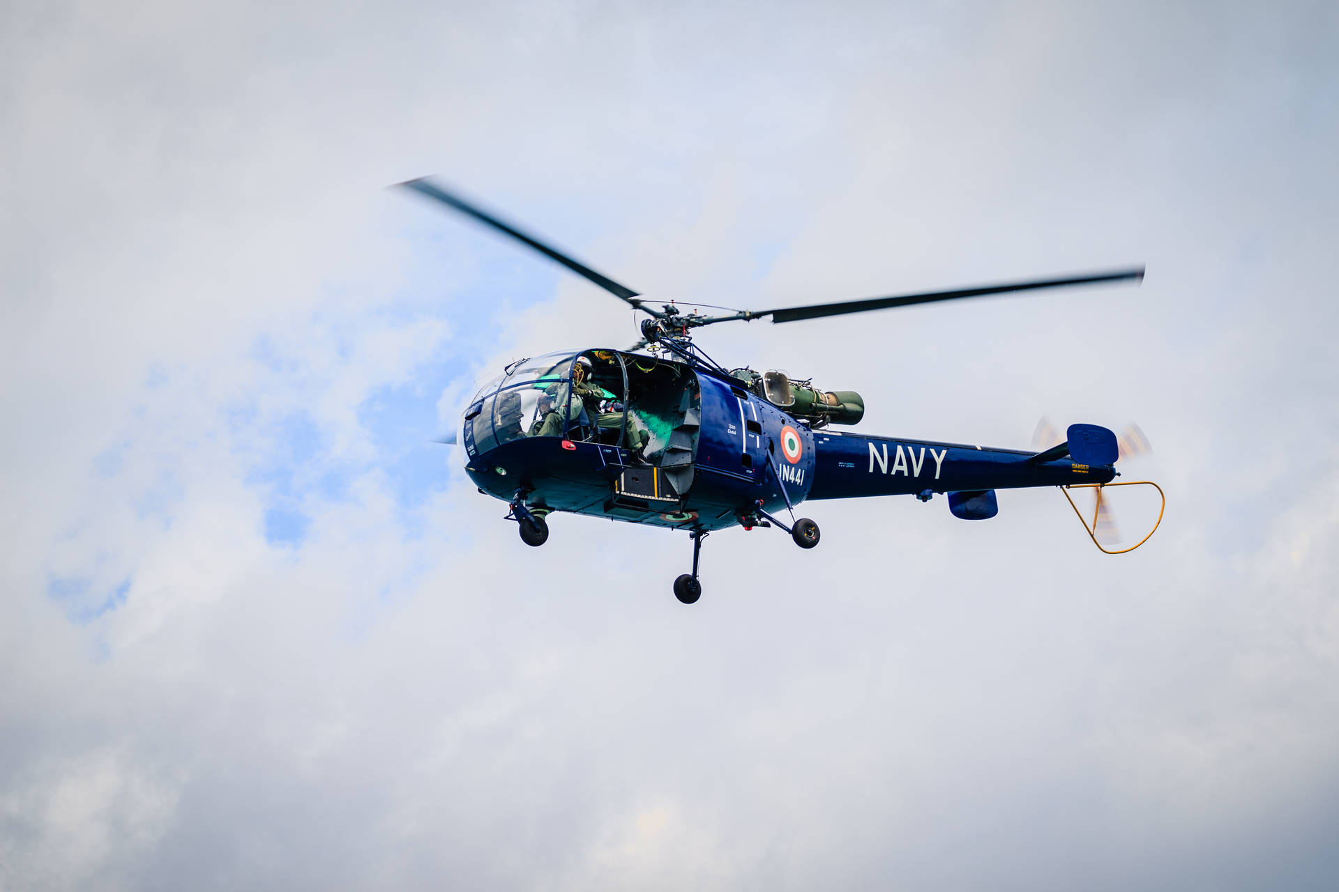 Indian Navy Helicopter 4k
