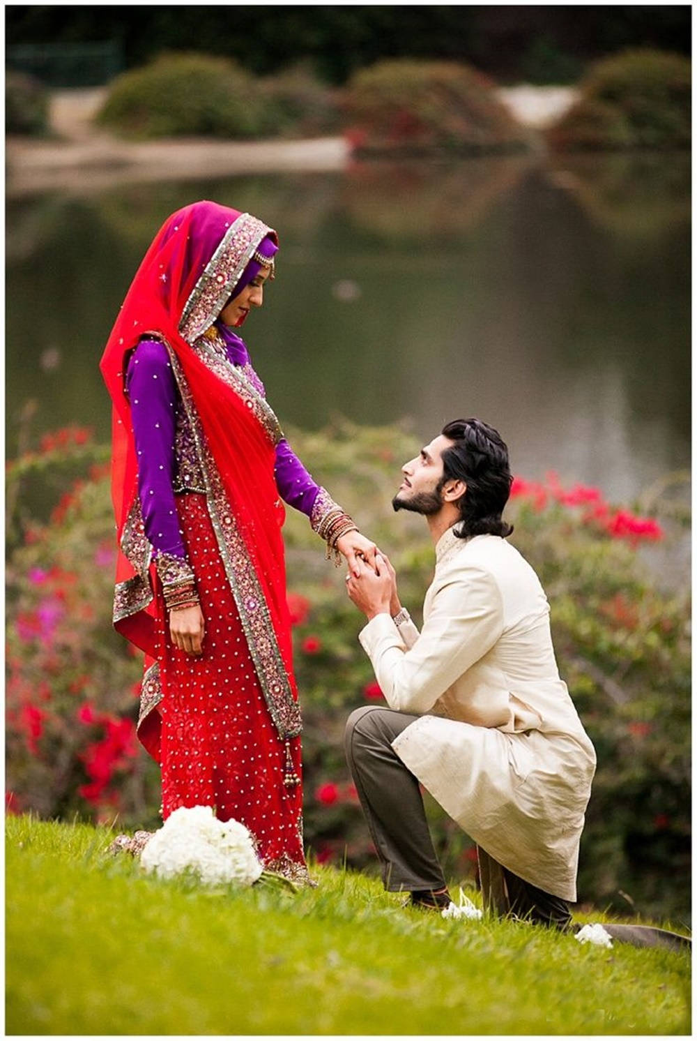 Indian Proposal Couple