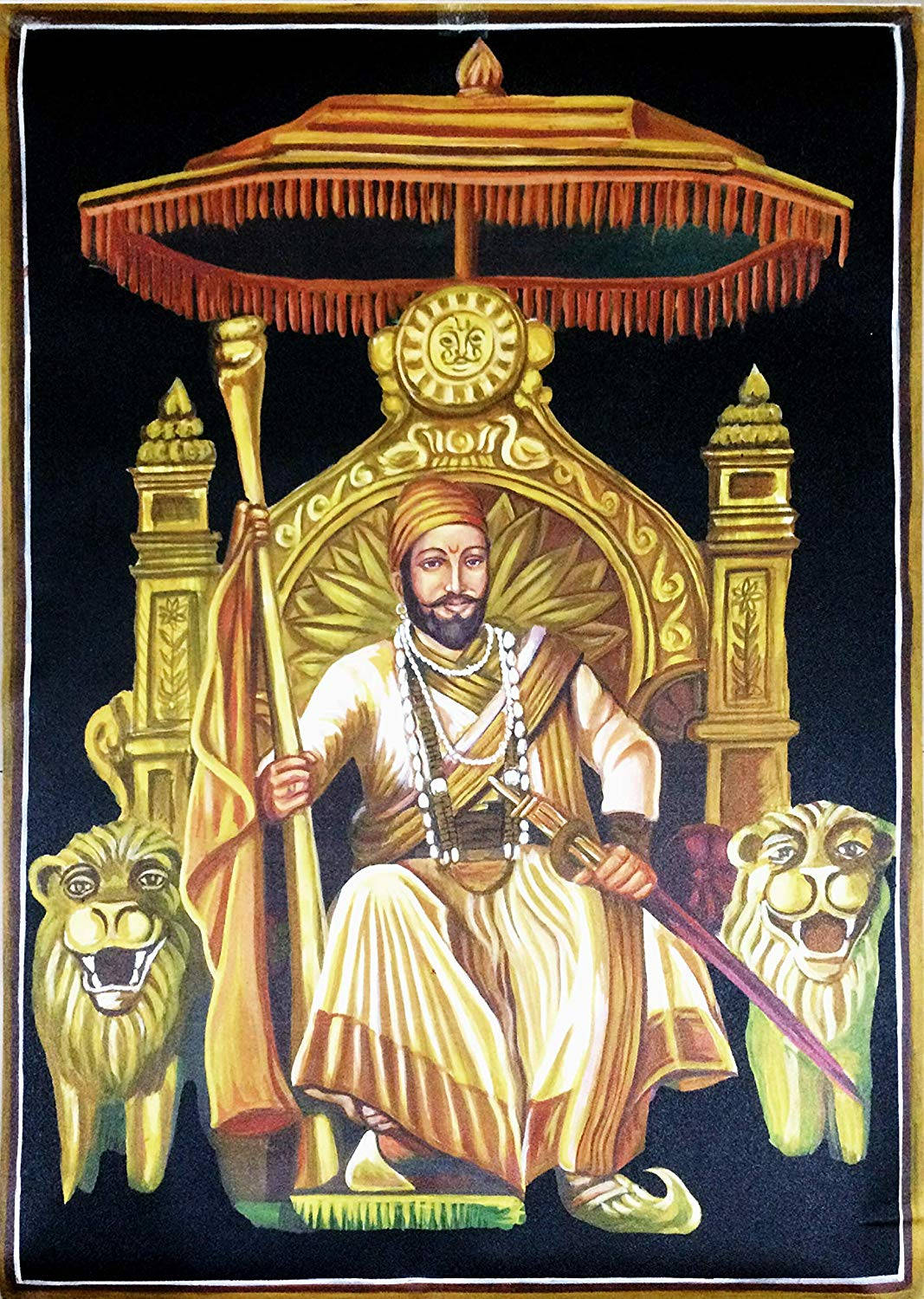 Indian Ruler Chhatrapati Shivaji Maharaj Background