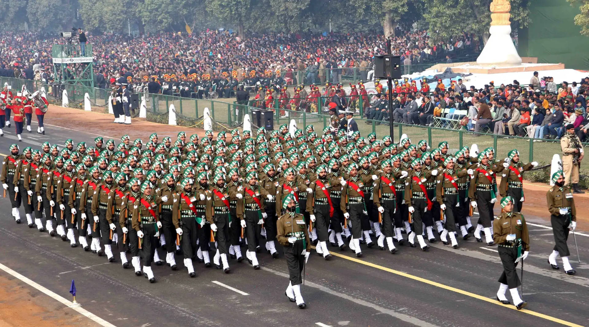 Indian Soldiers Parade Regiment
