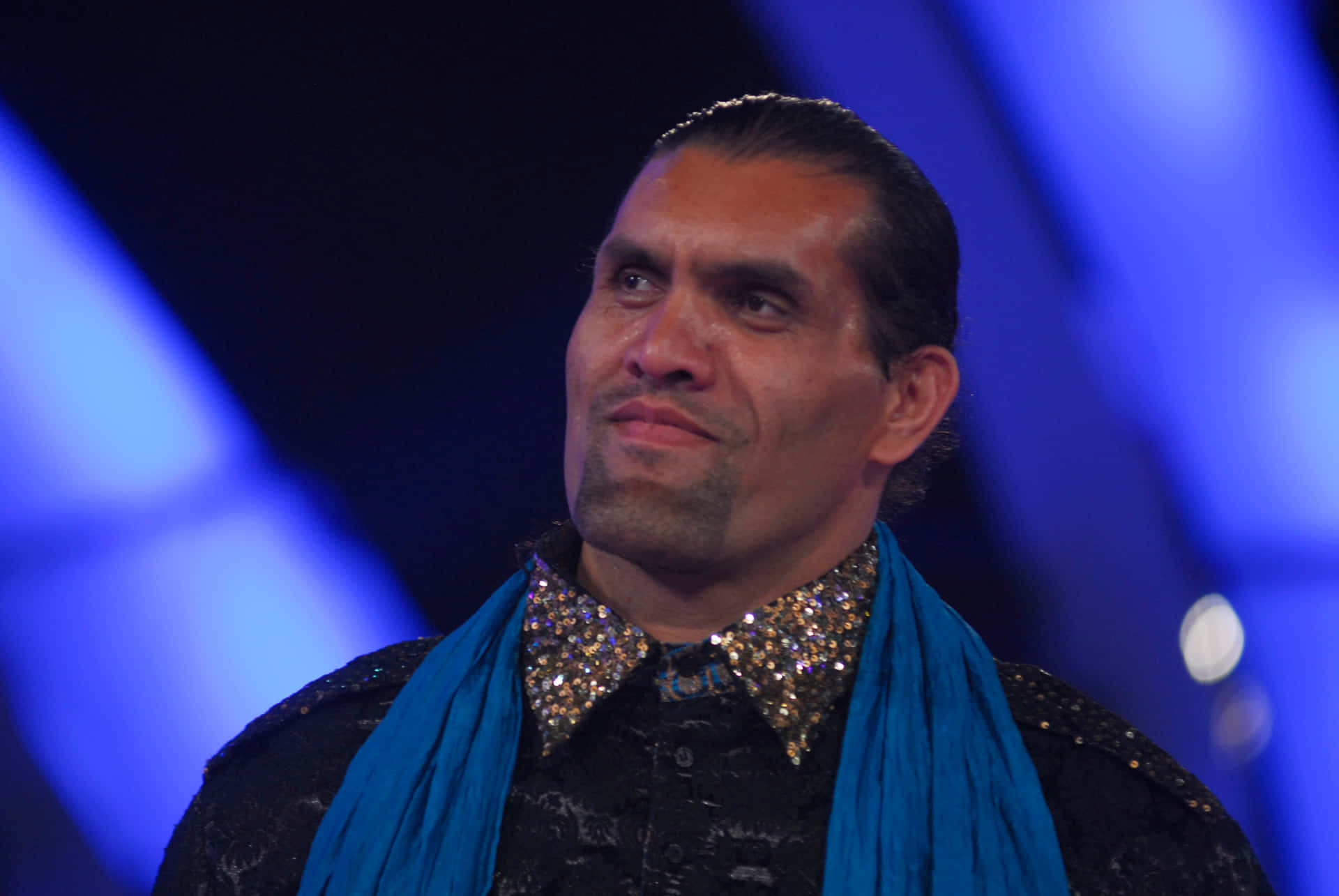 Indian Wrestler The Great Khali Bigg Boss Background