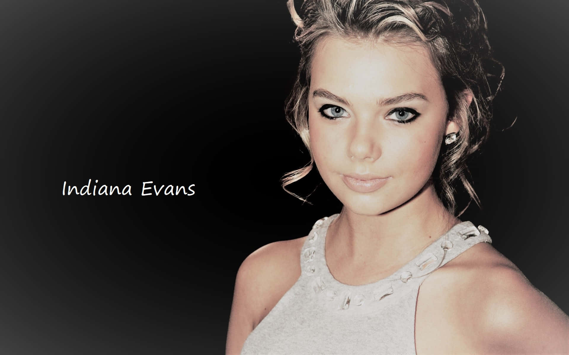 Indiana Evans Portrait Background