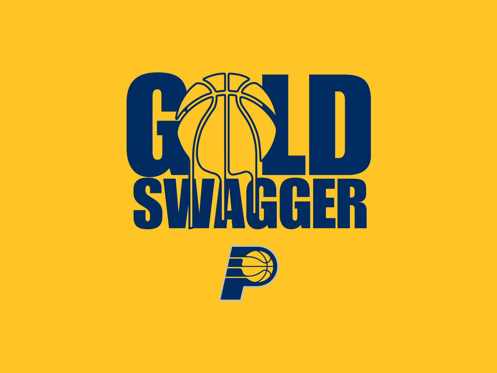 Indiana Gold Swagger Background