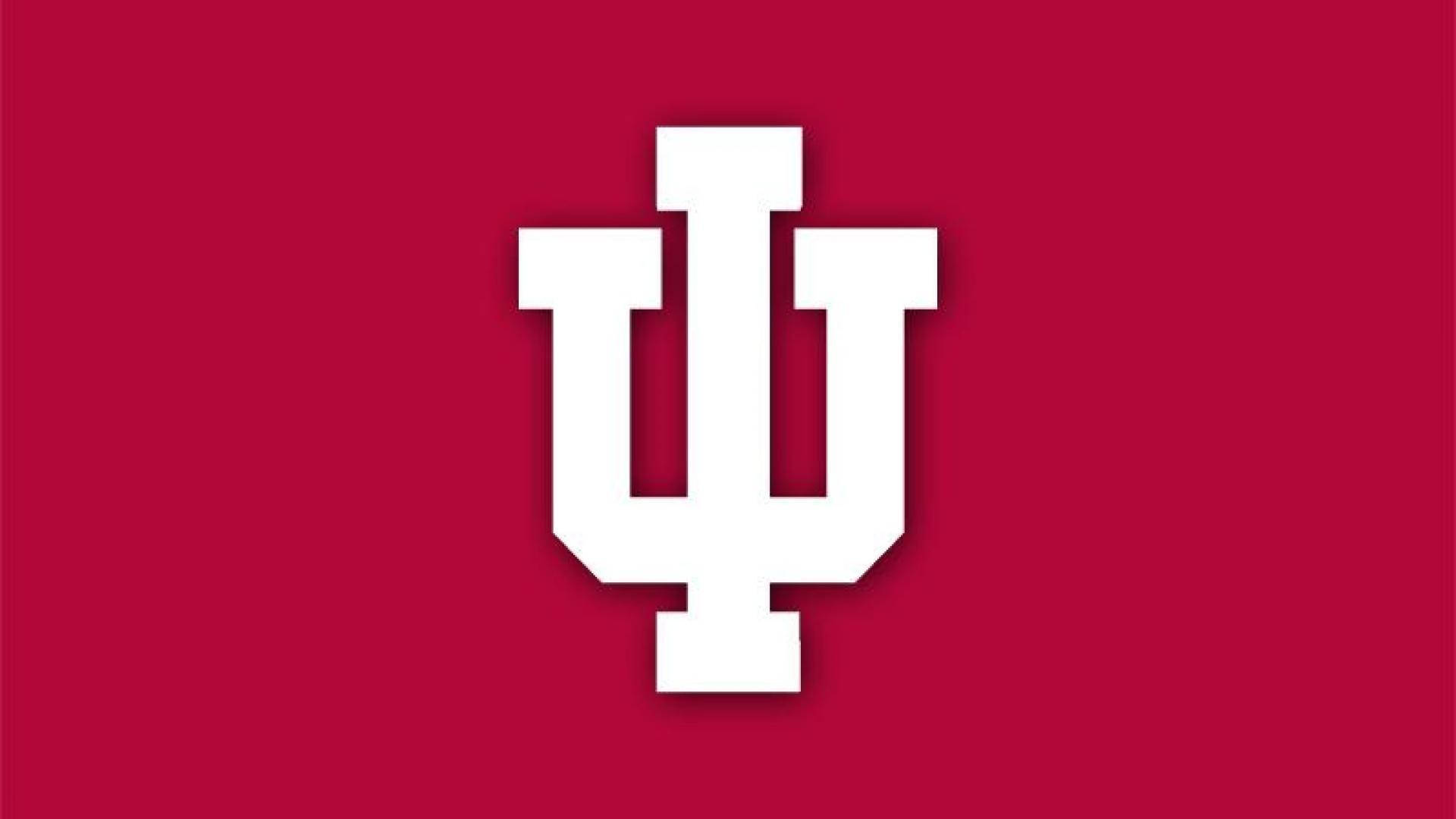 Indiana Hoosiers Logo Red Background