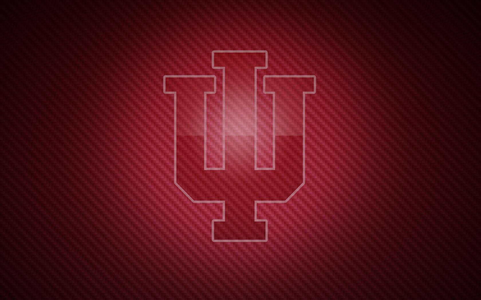 Indiana Hoosiers Red Aesthetic Background