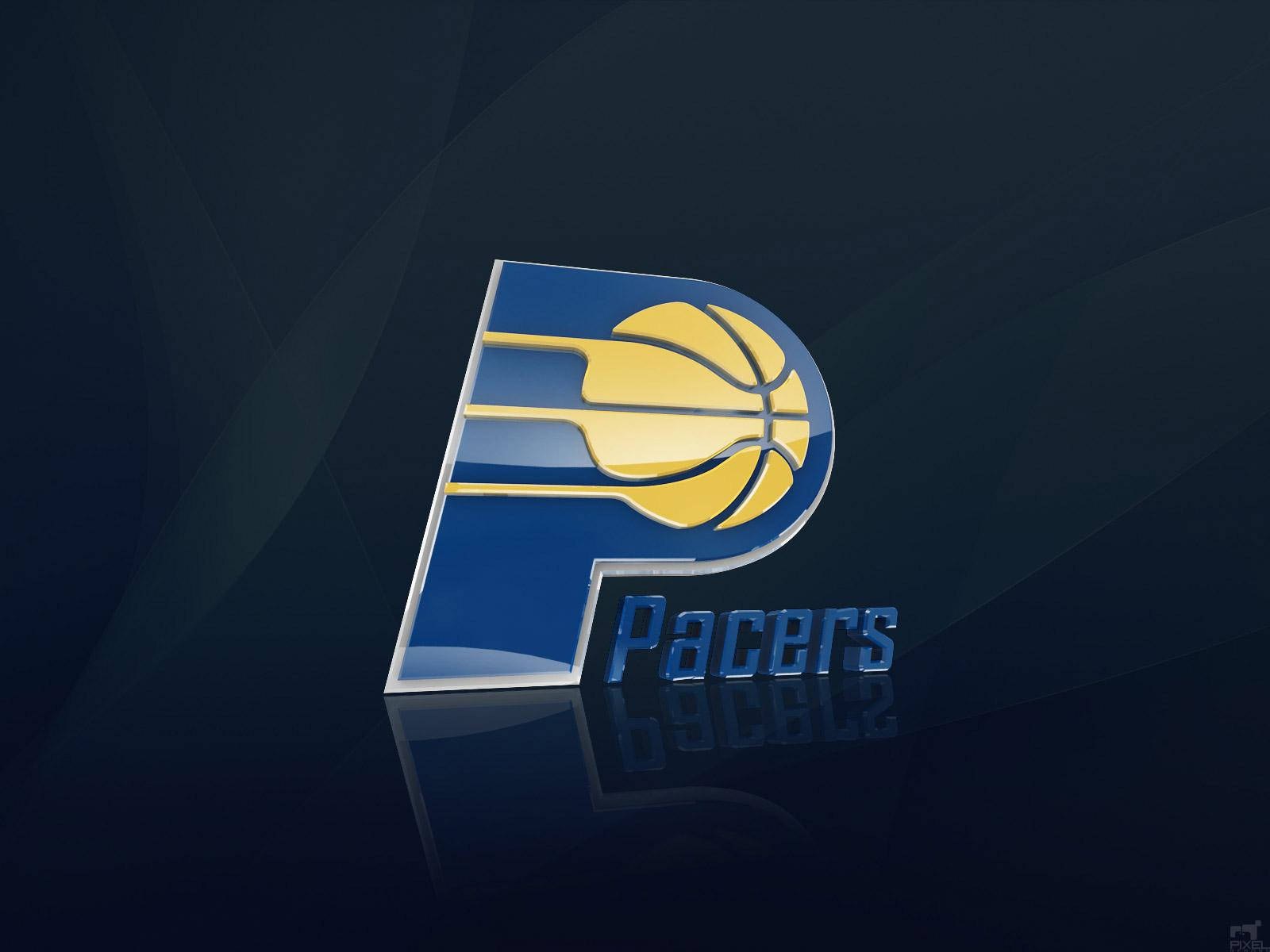 Indiana Pacers 3d Logo Background