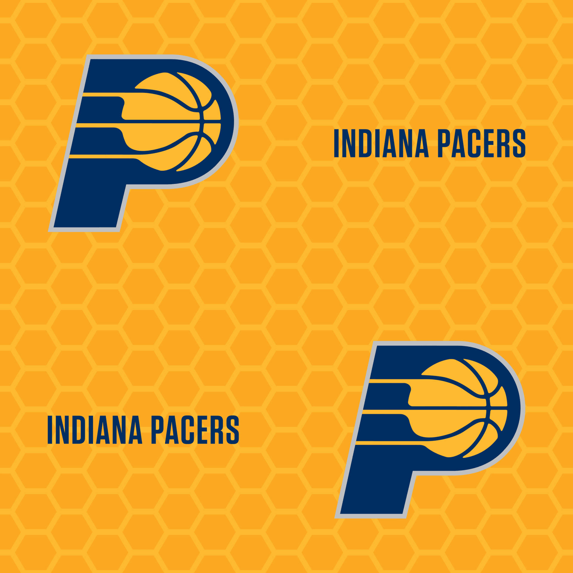 Indiana Pacers Hexagon Logo