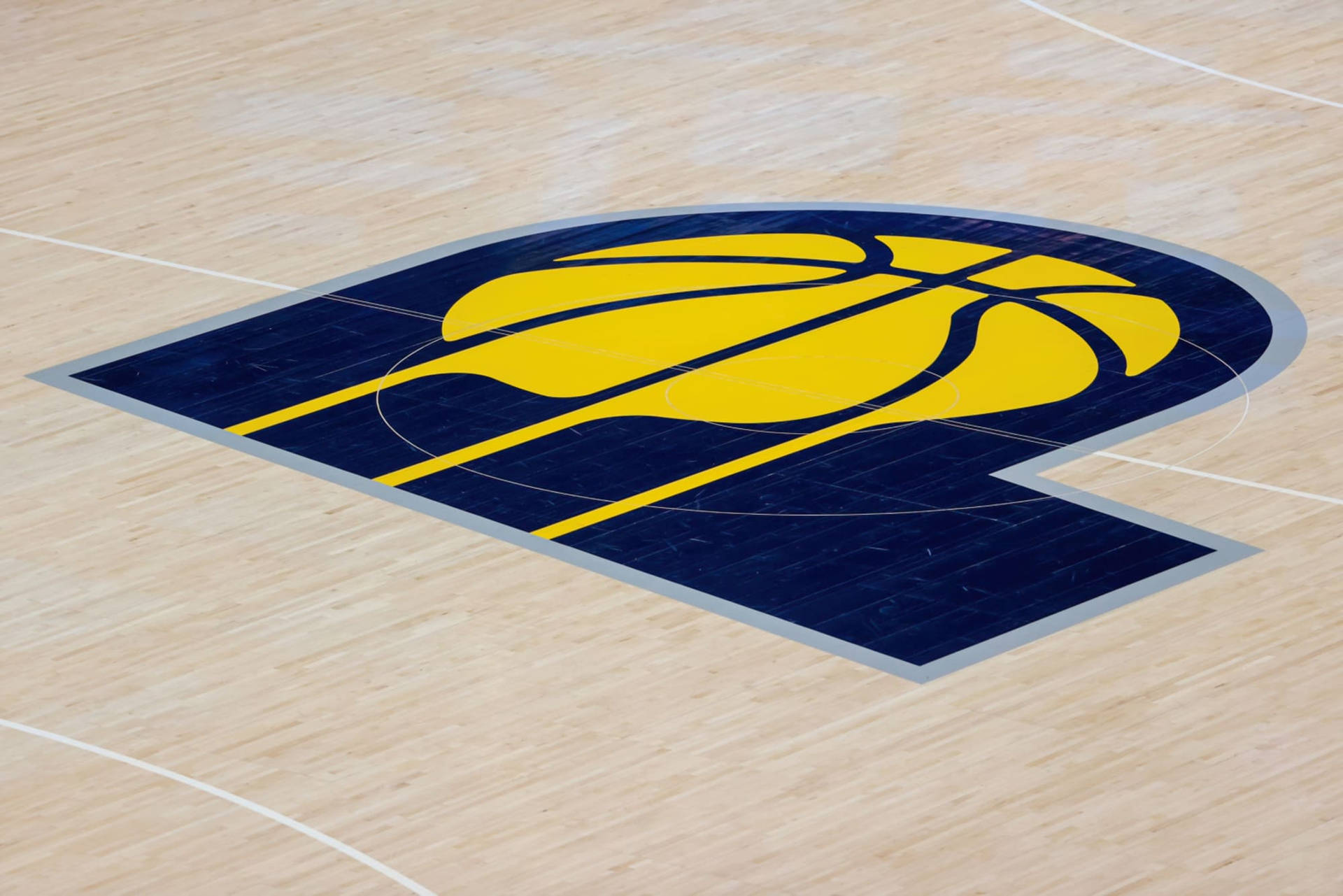 Indiana Pacers Home Court Logo Background