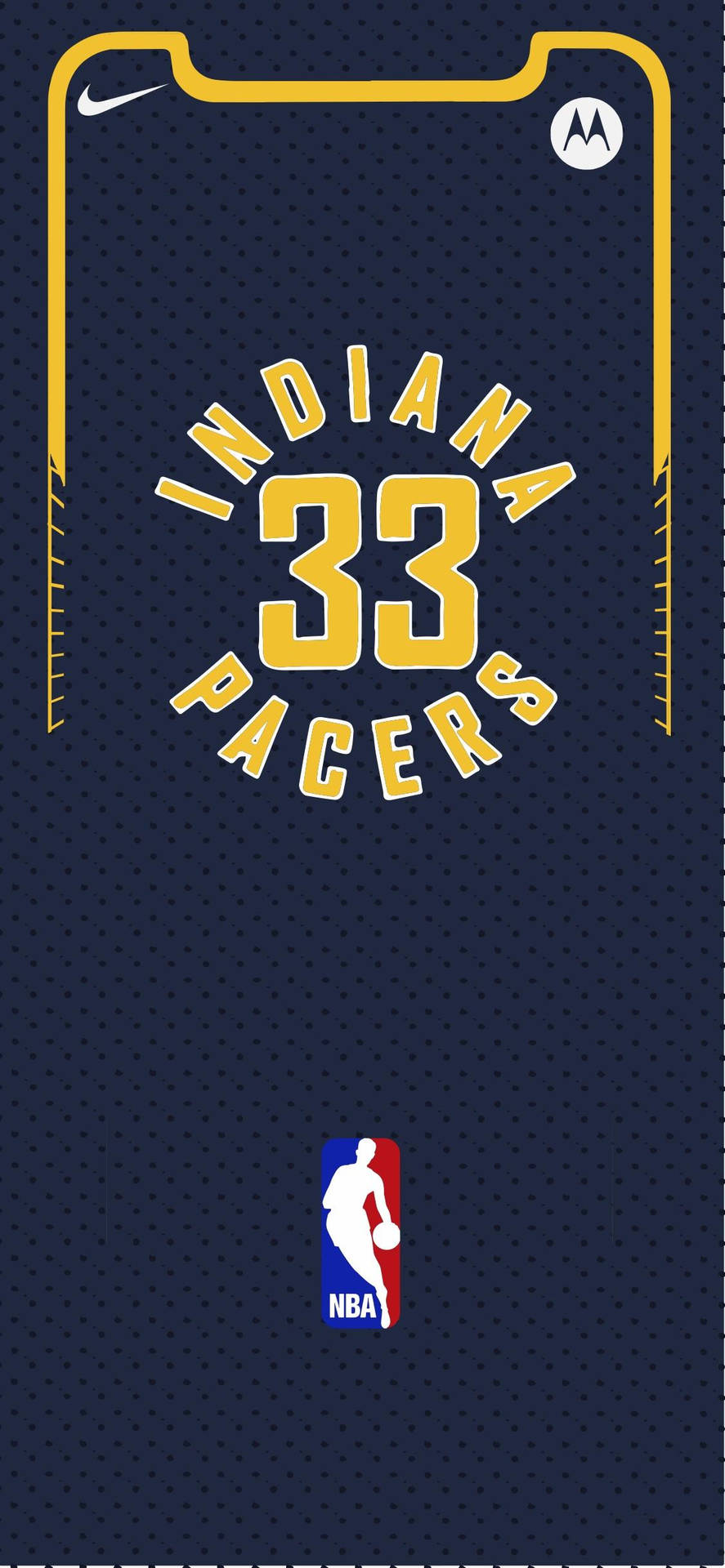 Indiana Pacers Jersey Illustration Background