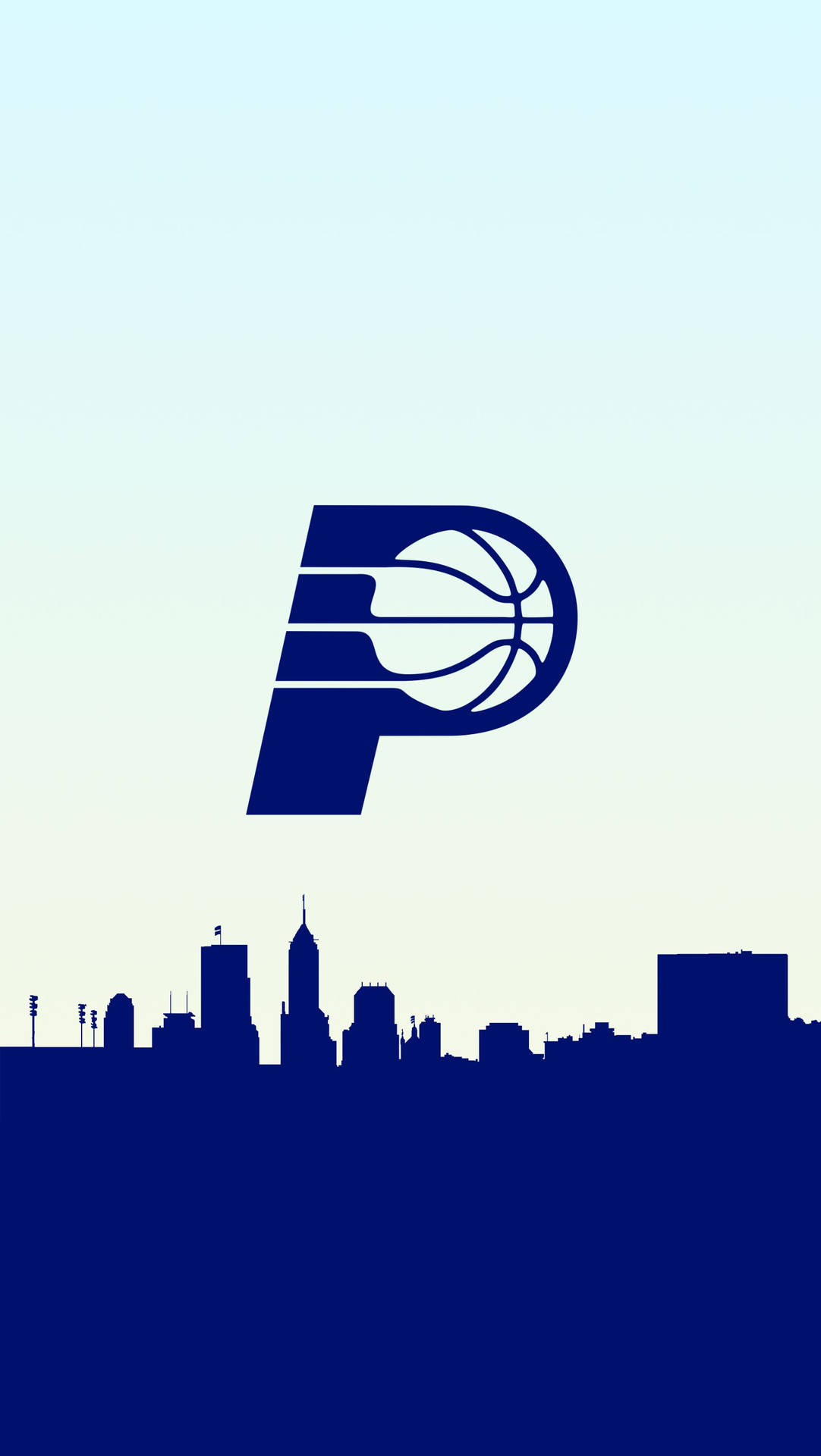 Indiana Pacers Monochrome Logo