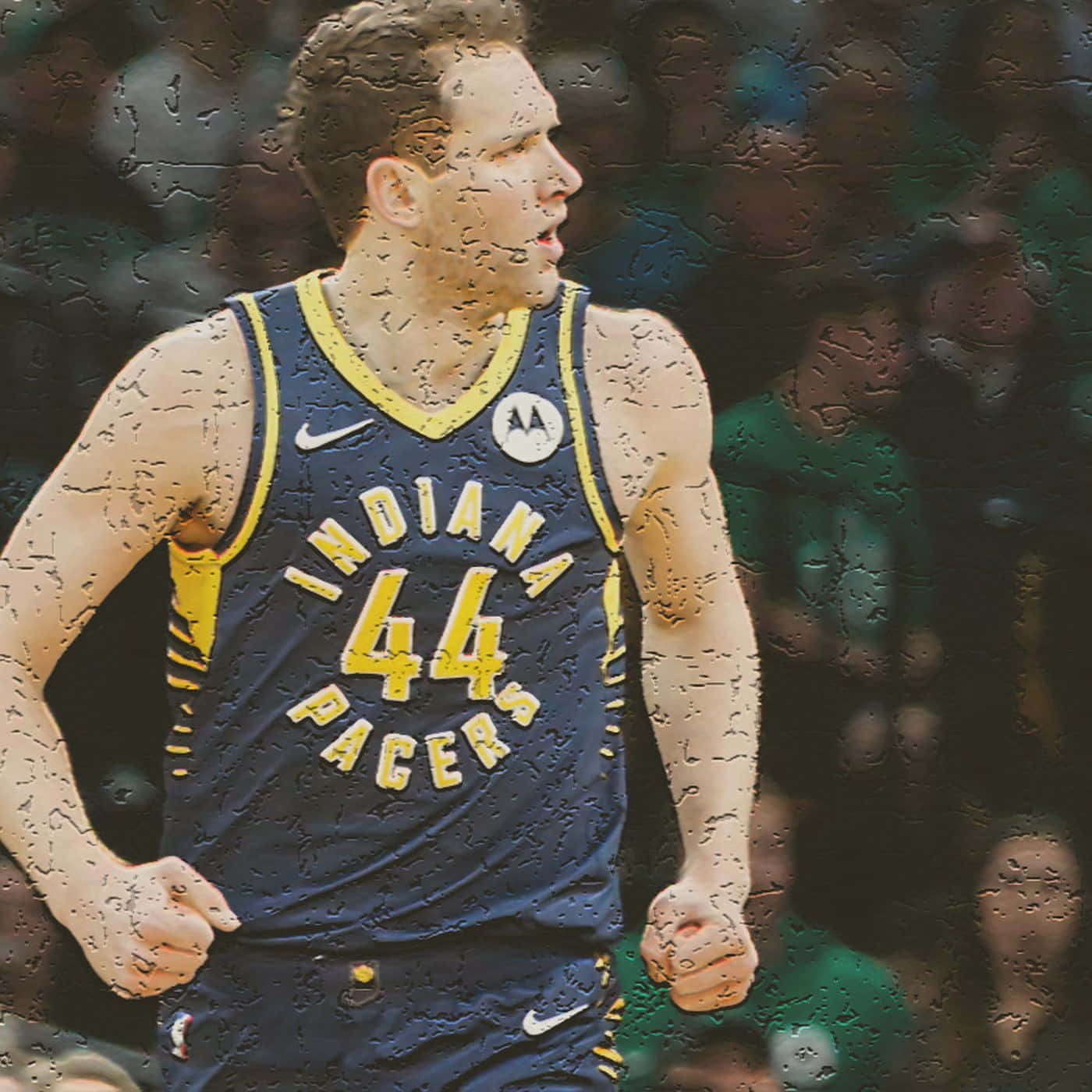 Indiana Pacers No. 44 Bojan Bogdanovic Background