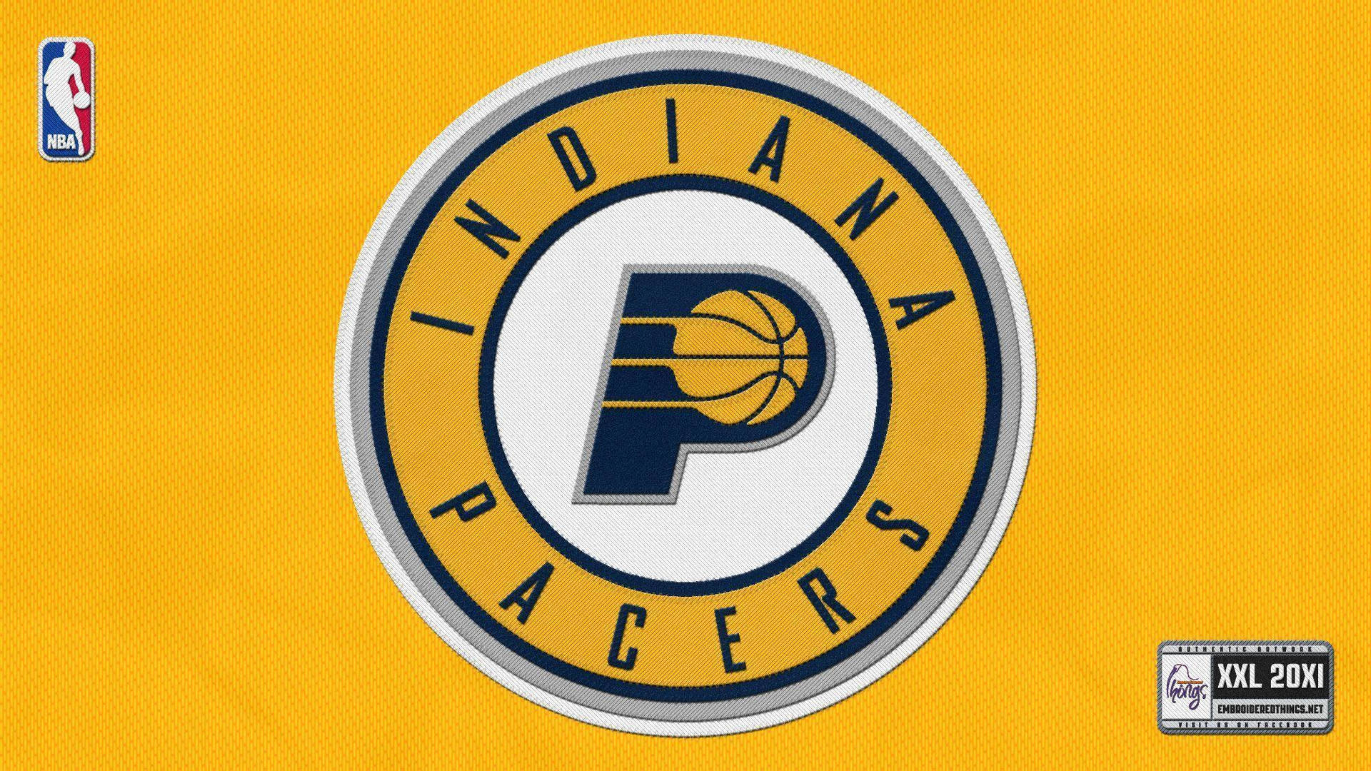Indiana Pacers Patch Logo Background