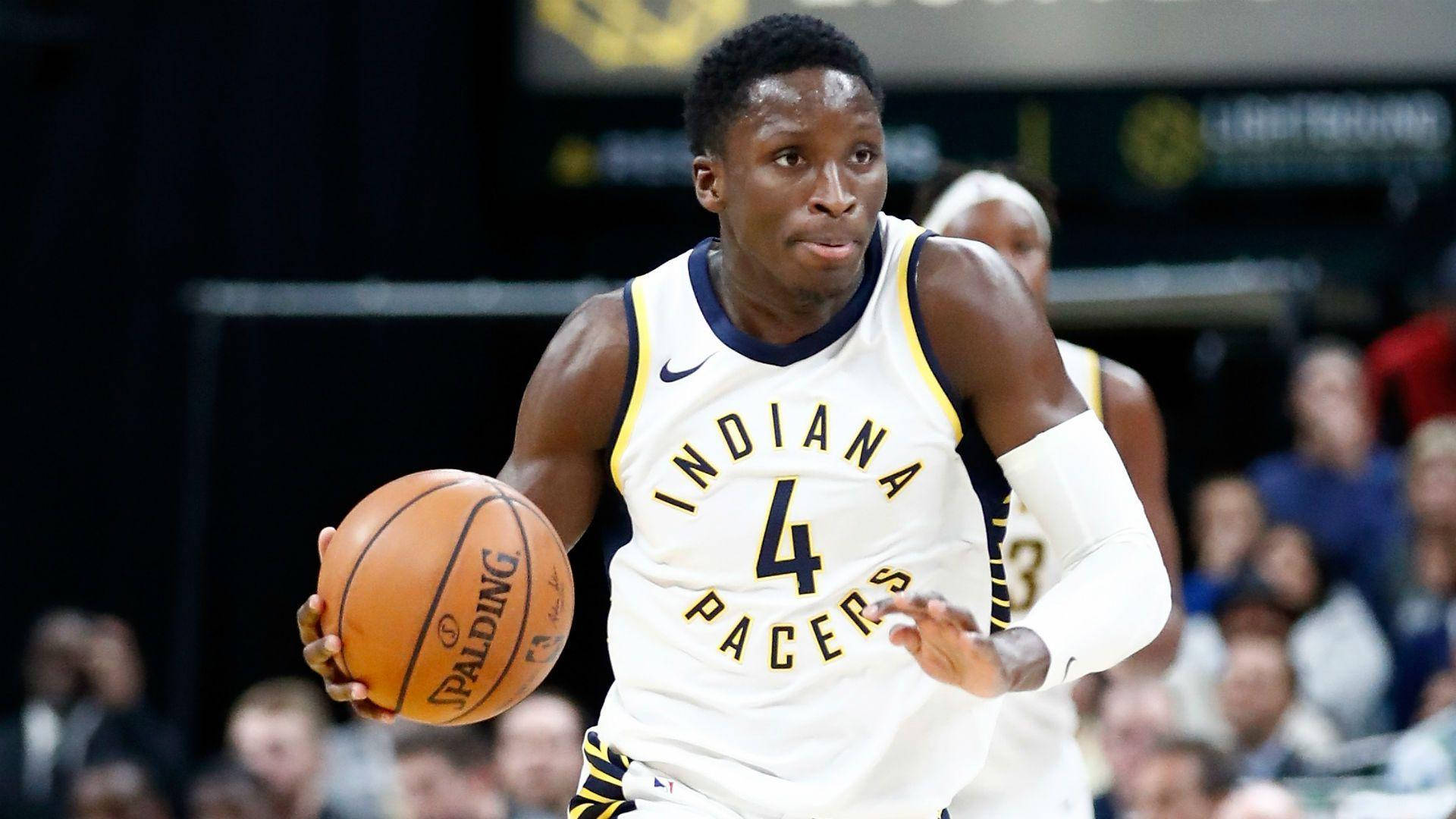 Indiana Pacers Star Player Victor Oladipo Background