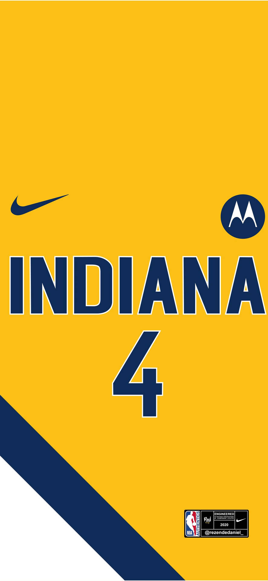 Indiana Pacers Vector Art Jersey Background