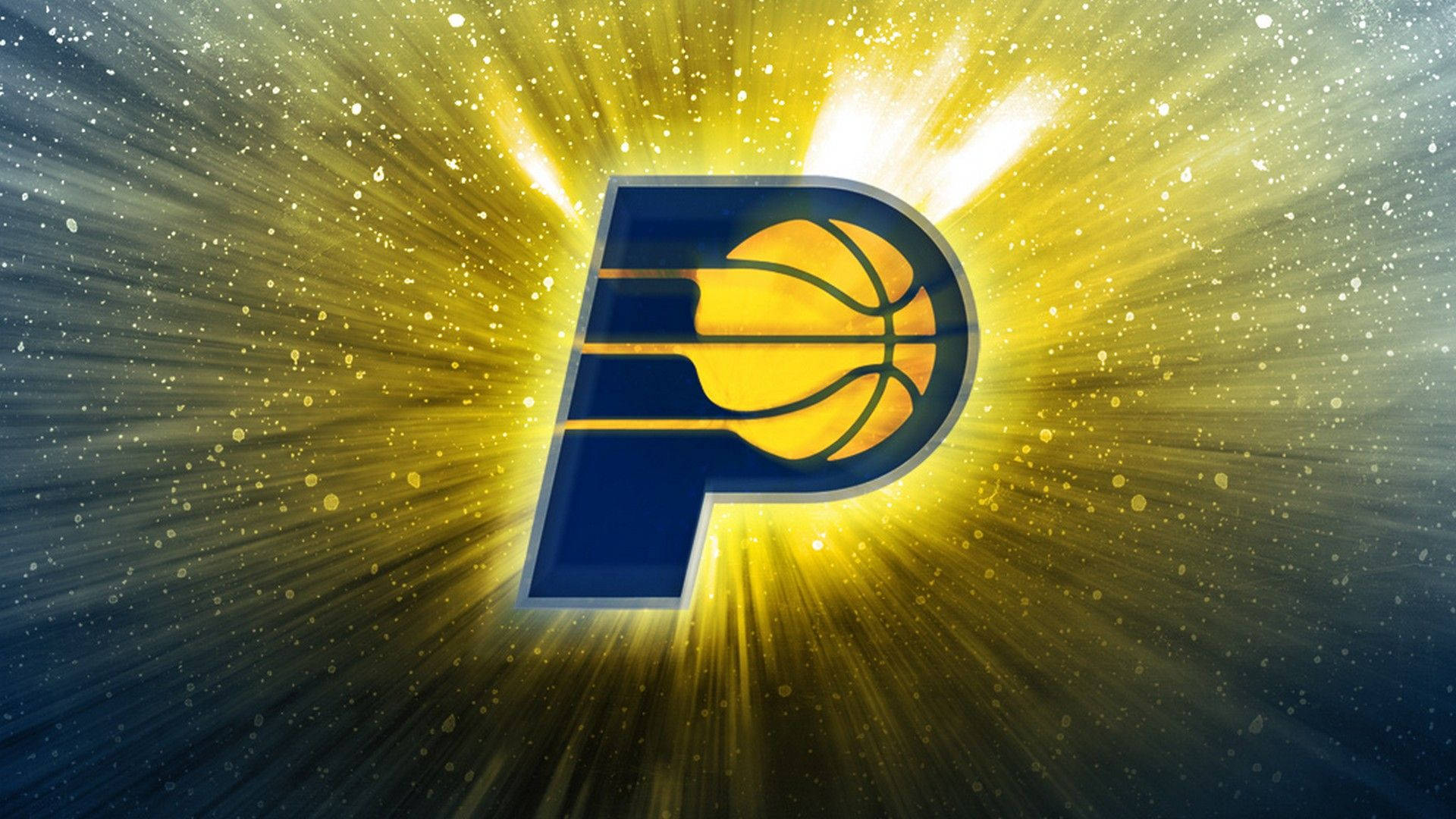 Indiana Pacers Yellow Glitter Light