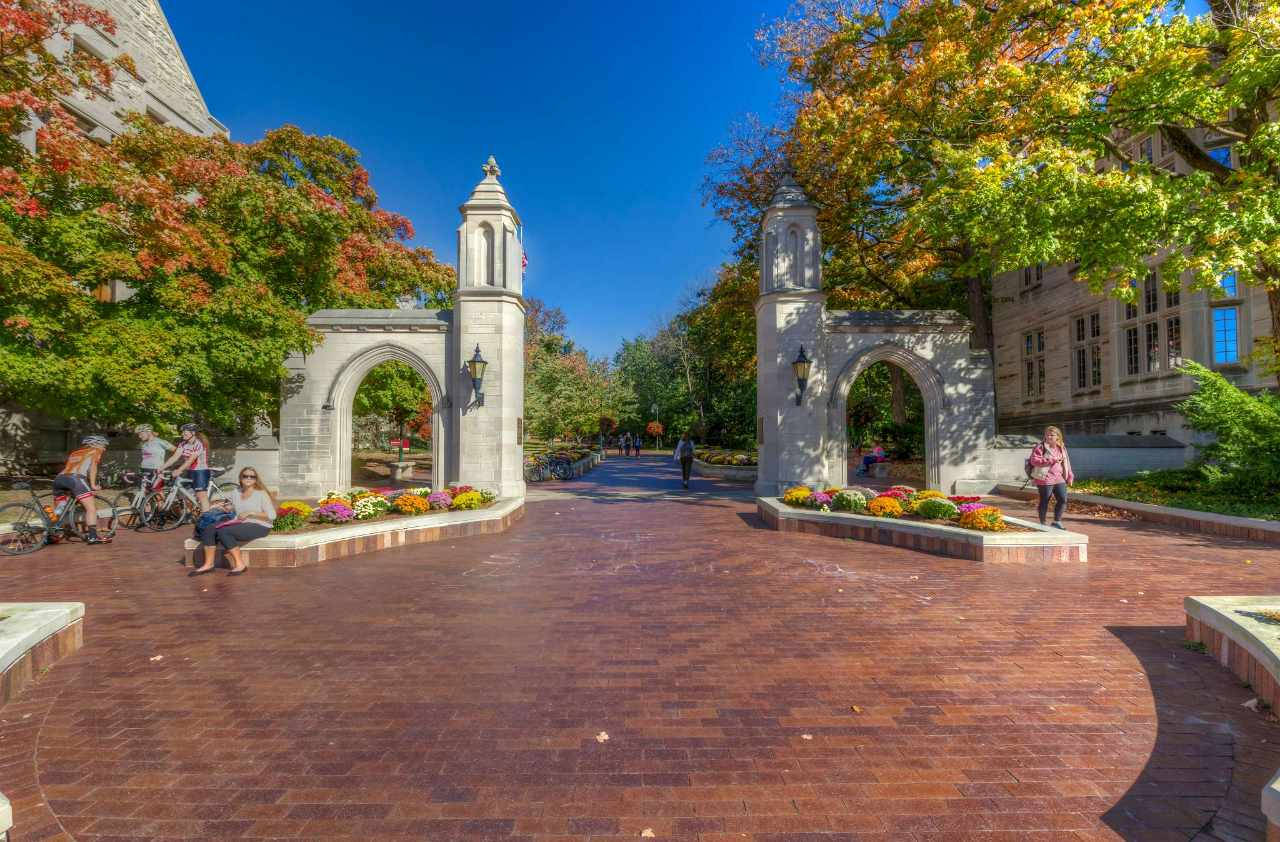 Indiana University Bloomington Entryway Background