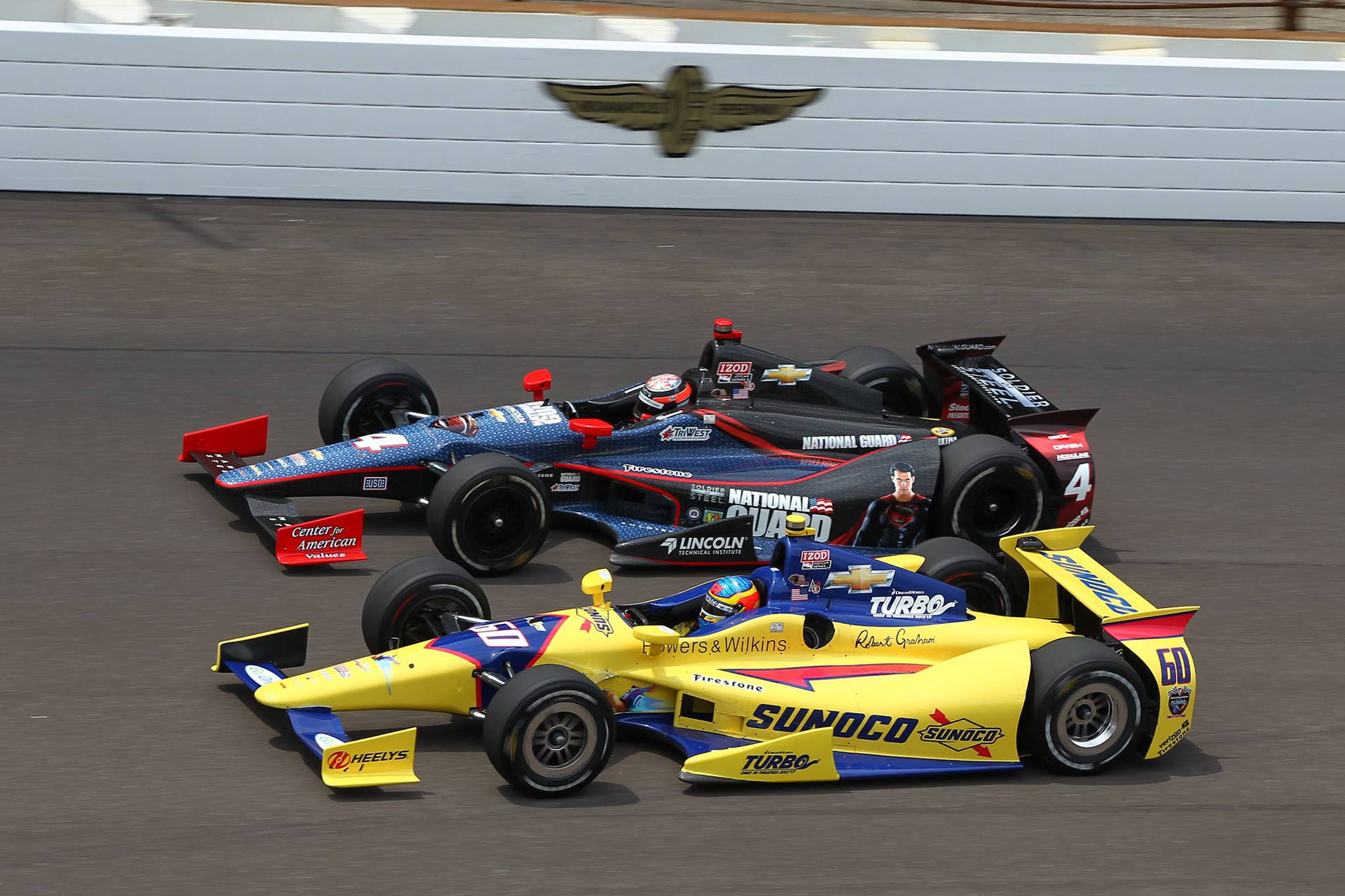 Indianapolis 500 Race Cars Background