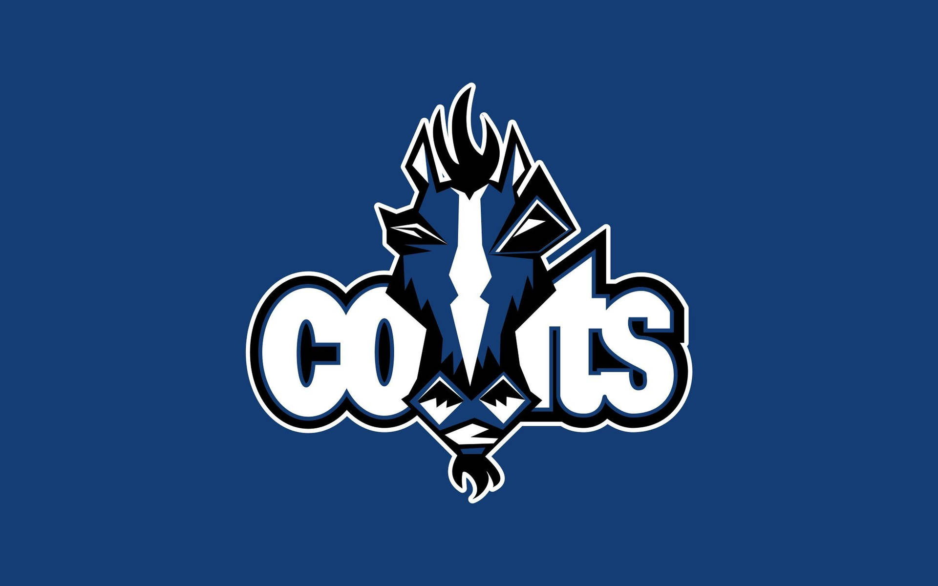 Indianapolis Colts Horse Nfl Team Logo Background
