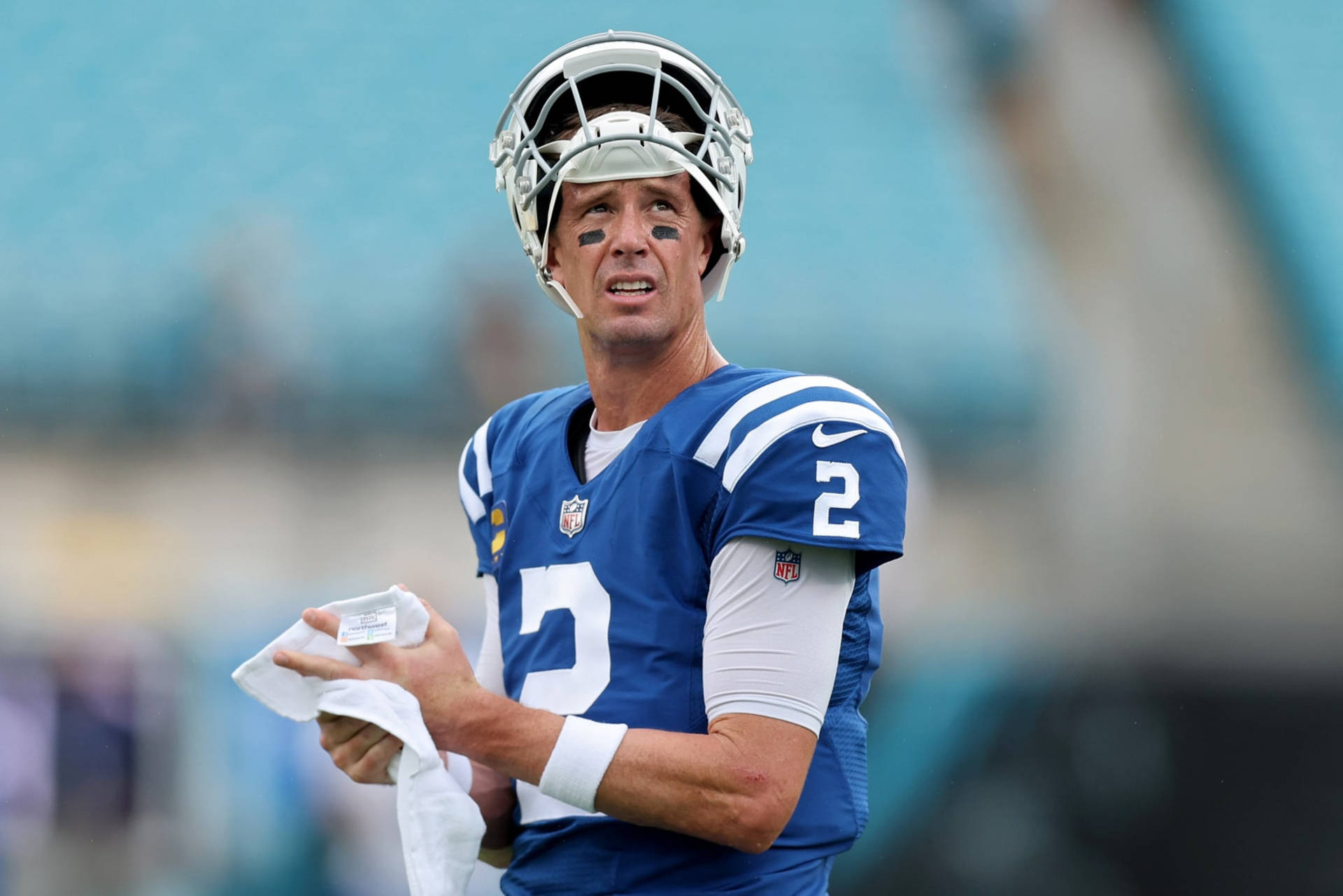 Indianapolis Colts Matt Ryan Squinting Background