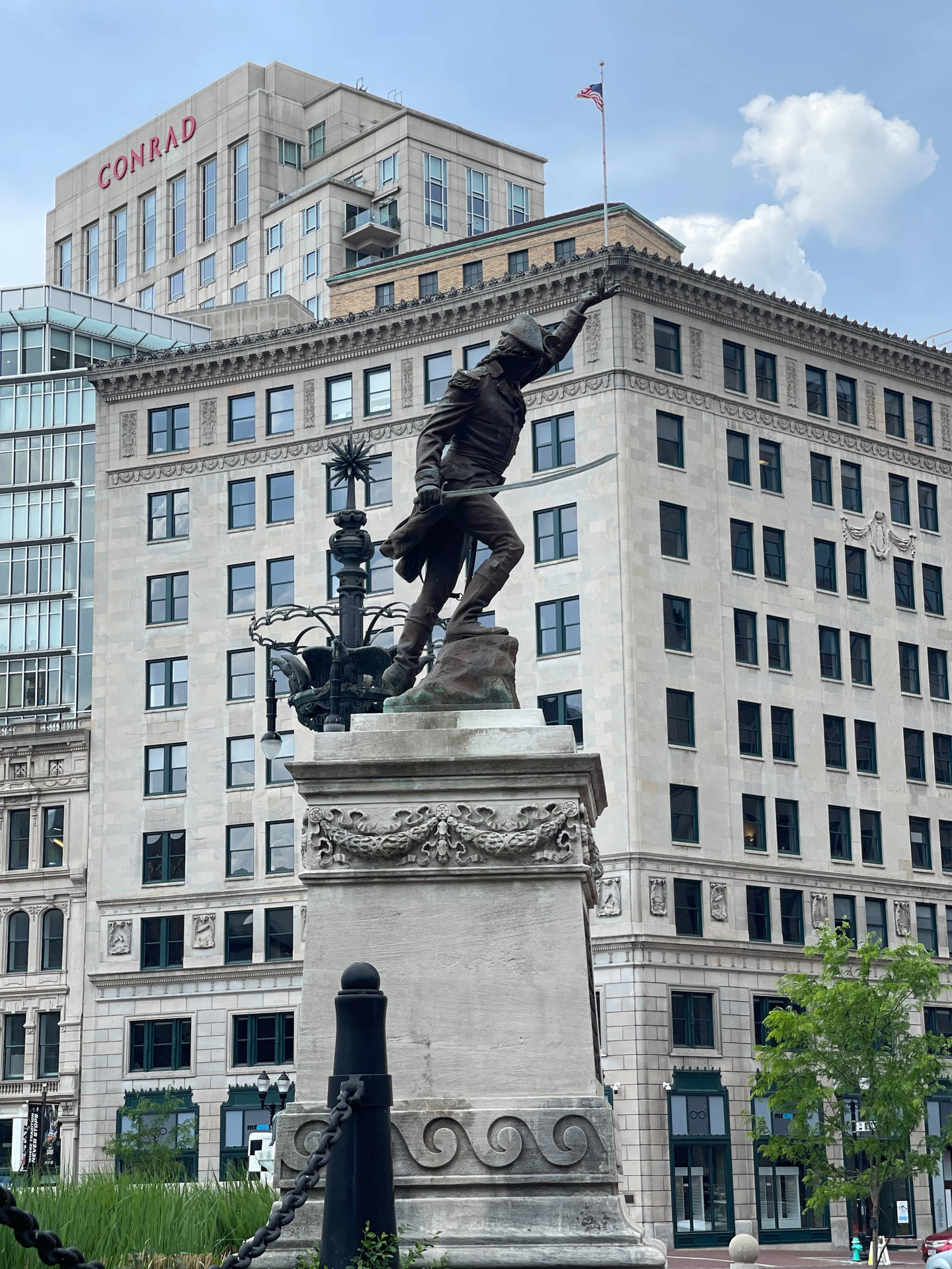 Indianapolis Soldiers’ And Sailors’ Monument Background