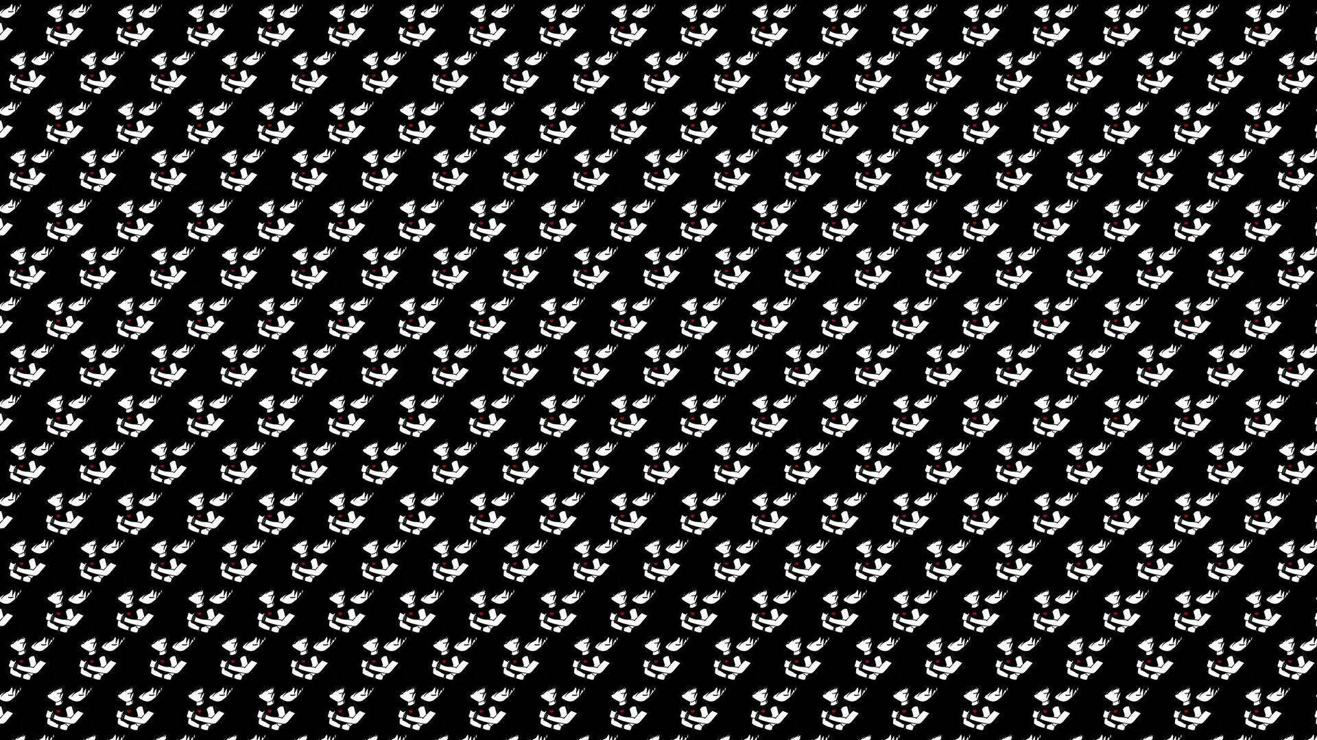 Indie Kid Emo Couple Pattern Background