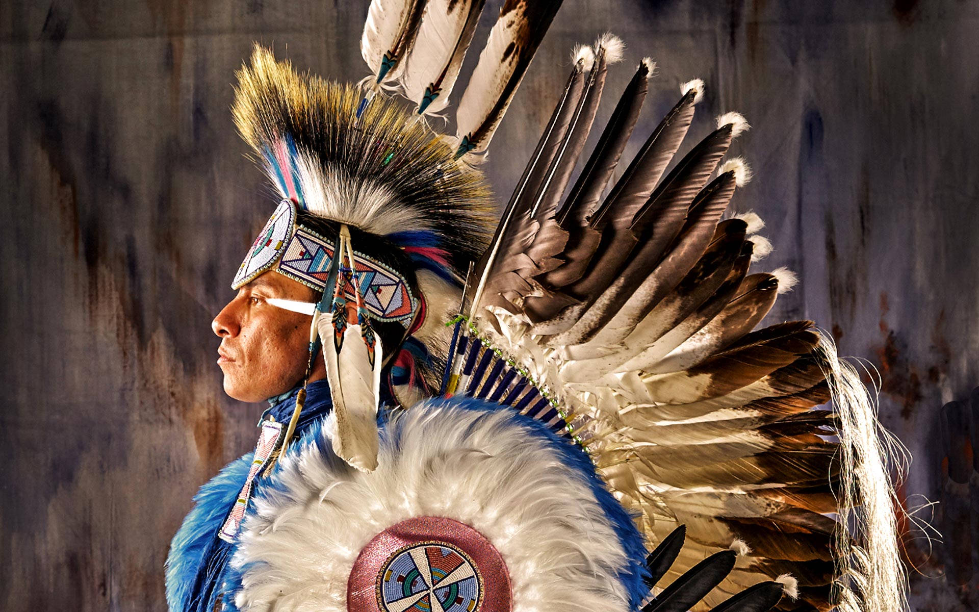 Indigenous Warrior Background