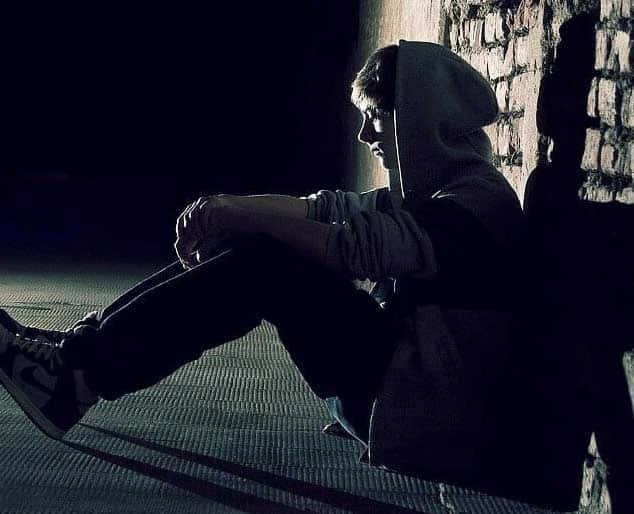 Individual Emo Man Background