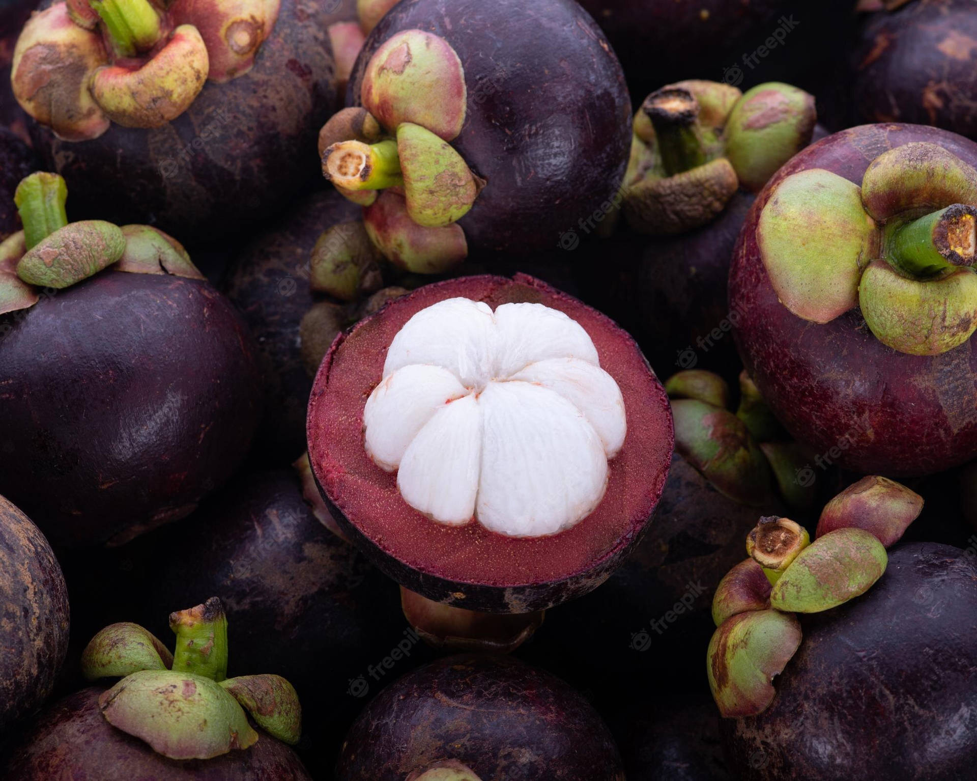 Indonesian Mangosteen Fruit