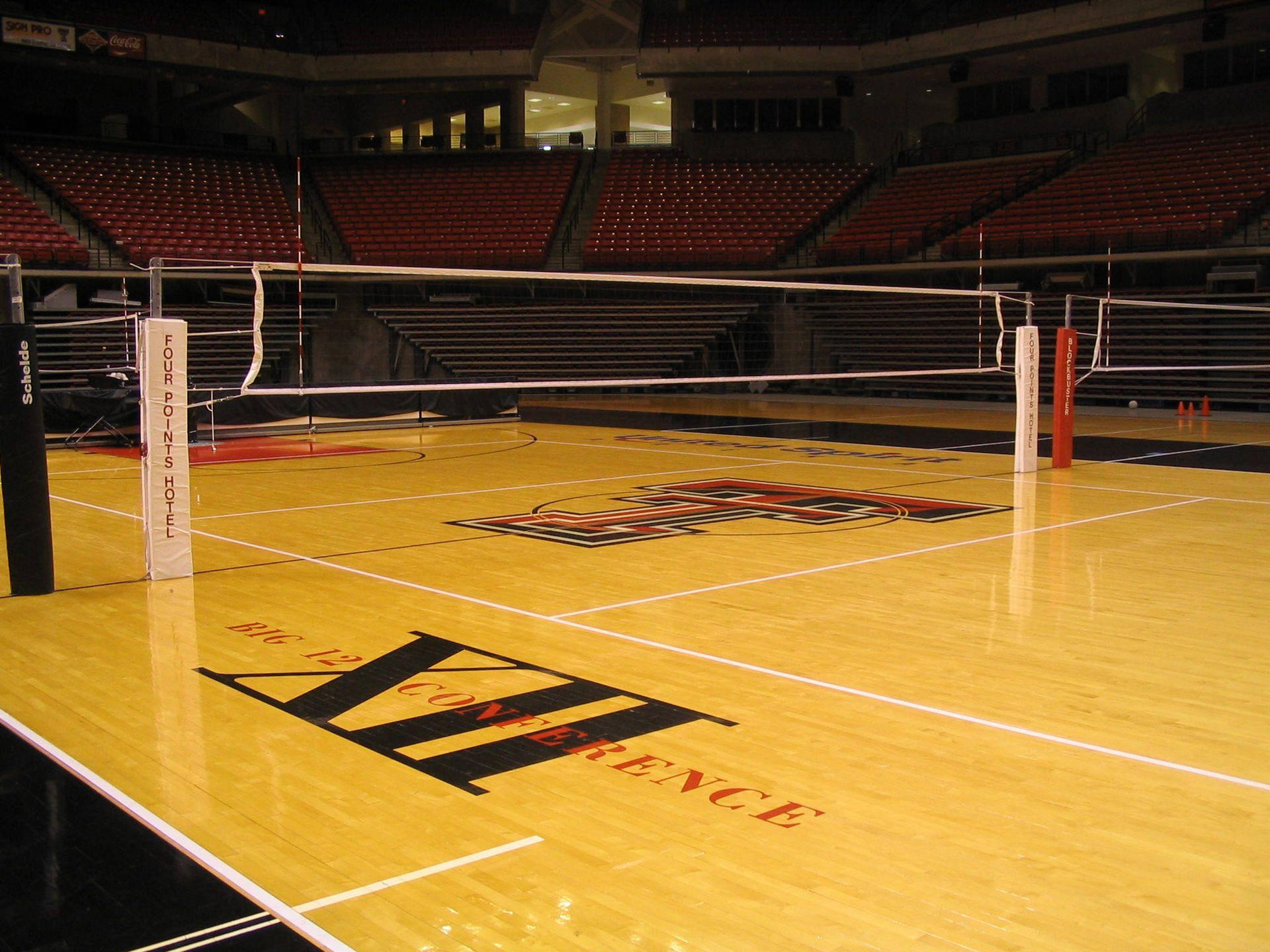 Indoor Court Volleyball 4k