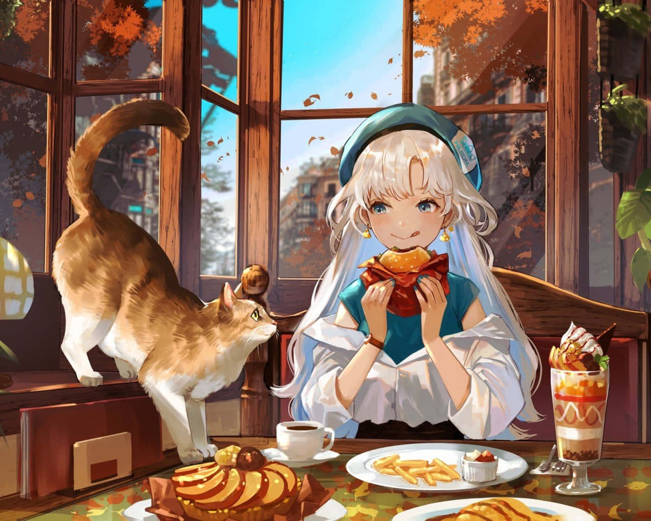 Indulge In A Lush And Cozy Anime Soundscape With This J-pop Star. Background