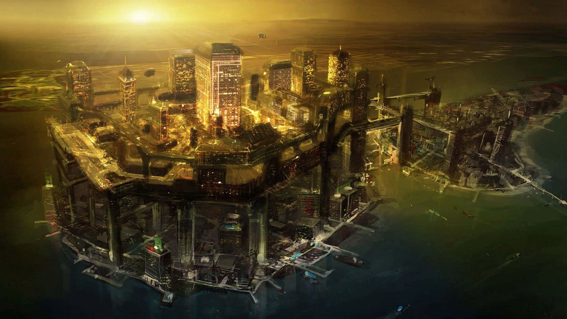 Industrious Layered City