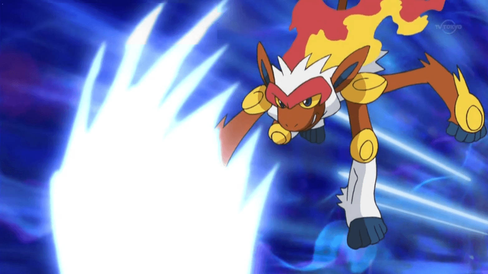 Infernape Punch Background