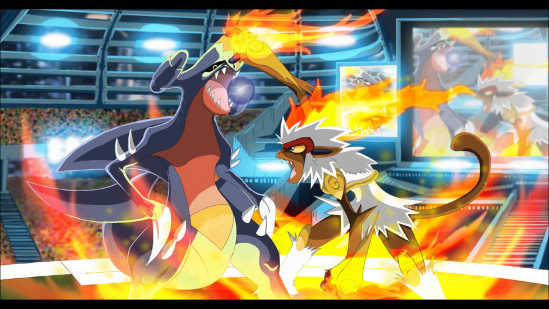 Infernape Versus Garchomp