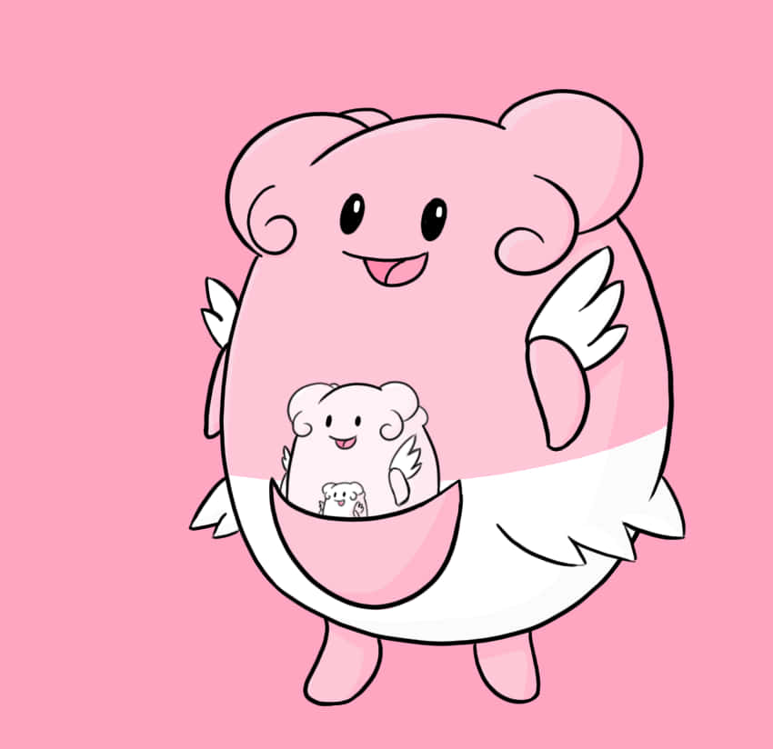 Infinite Blissey Art Background