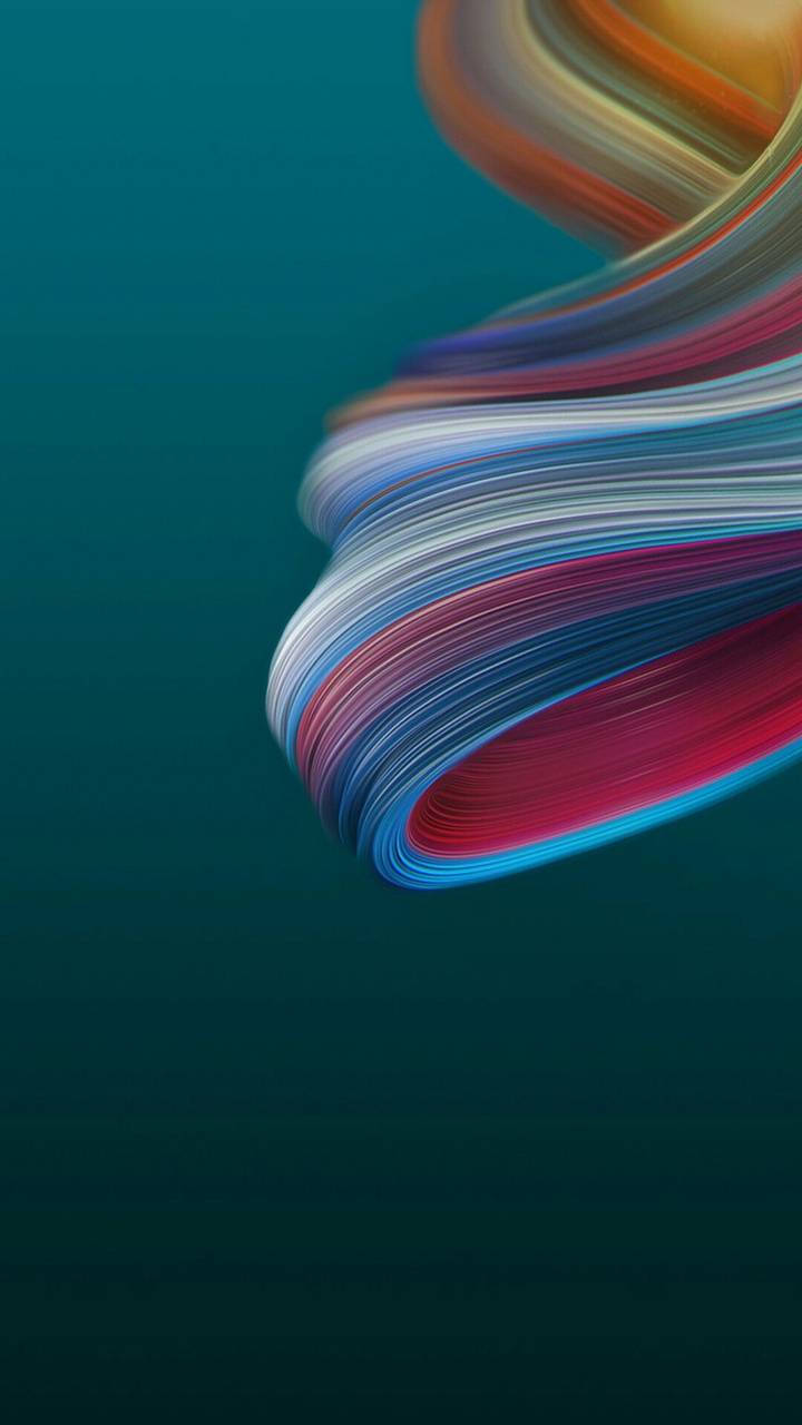 Infinix Hot 7 Pro Graphic Digital Flowing Lines Background