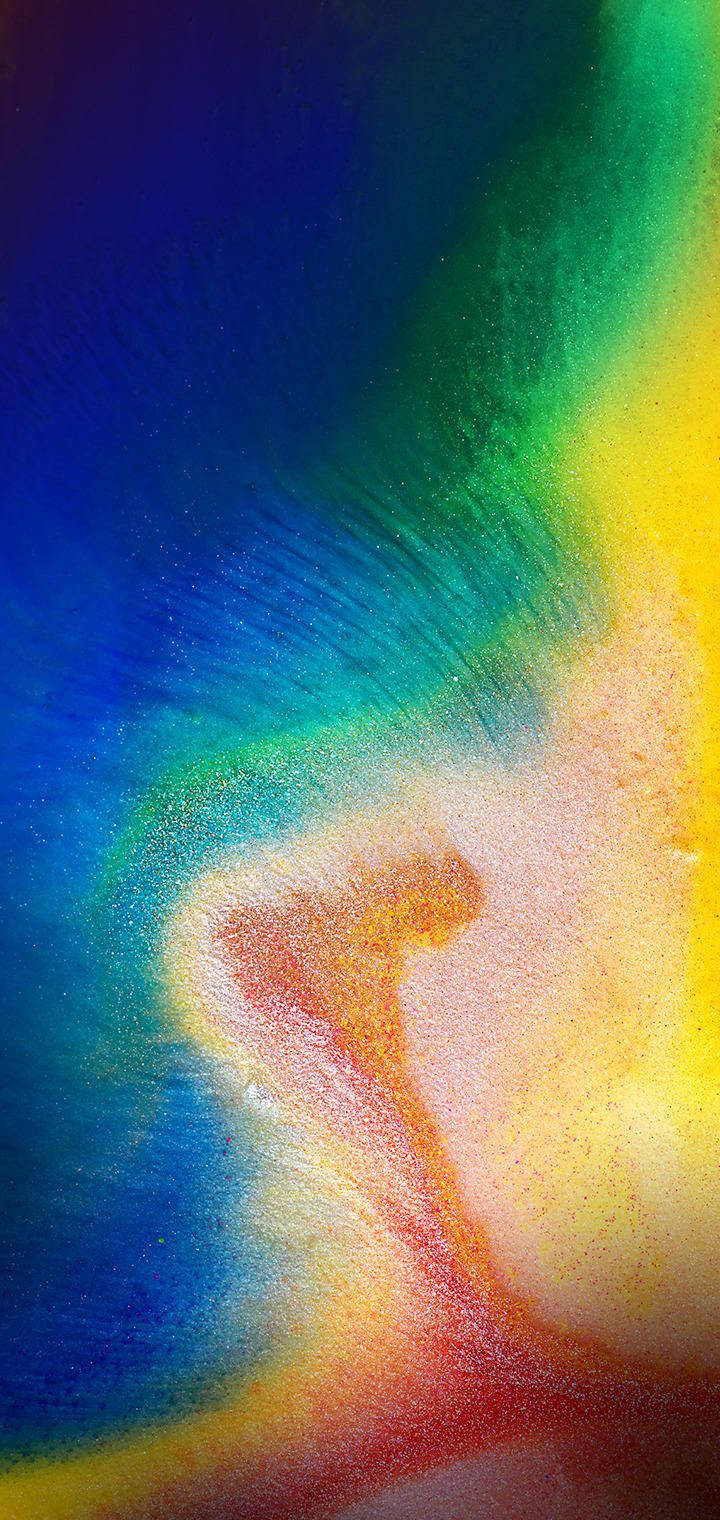 Infinix Hot S4 Colorful Sand Art Background